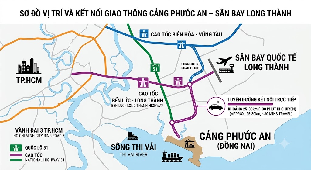 cảng Phước An - hành lang logistics cảng biển, sân bay ở Đồng Nai - Ảnh 1.