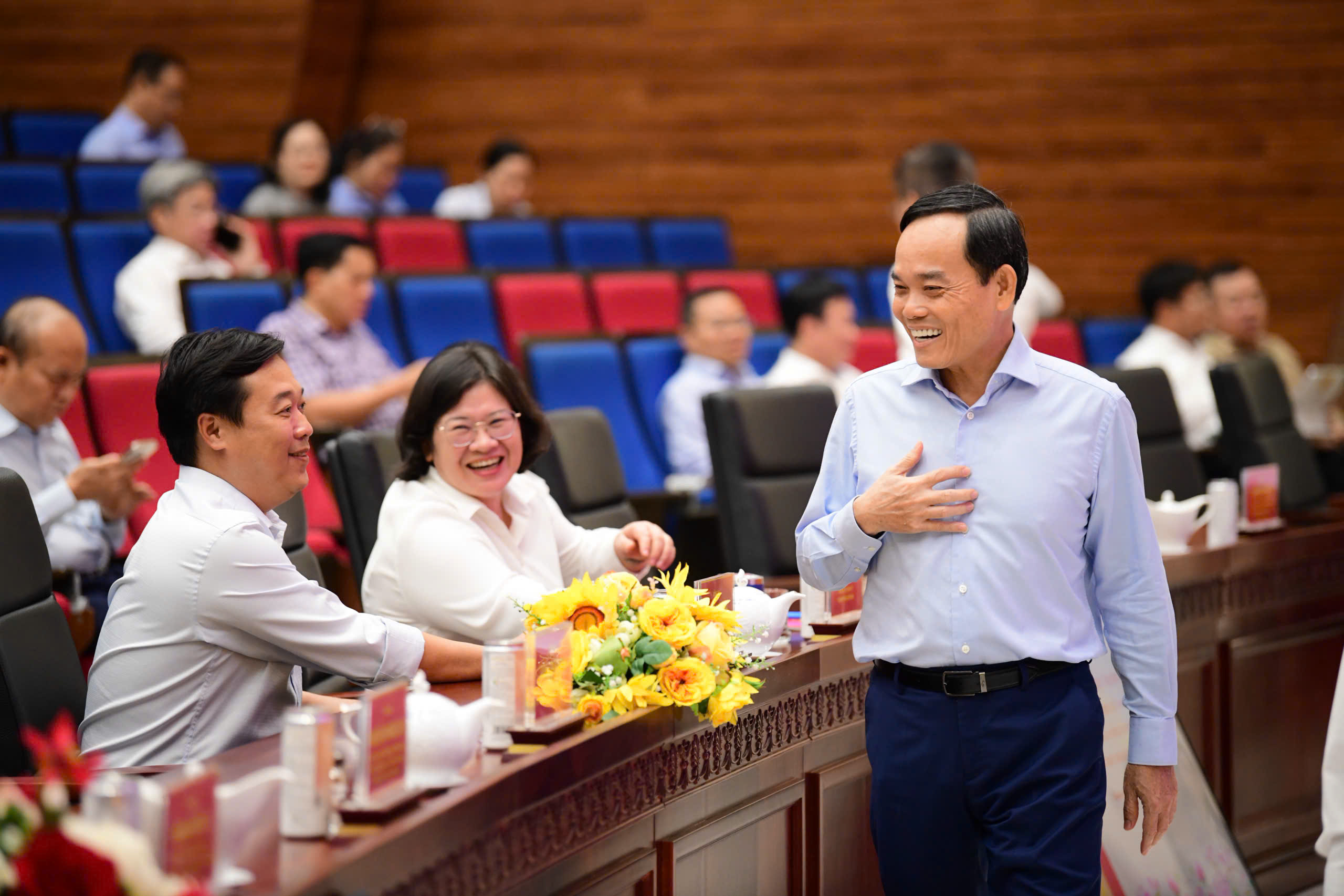 Bí thư Trần Lưu Quang: Đảng ủy xã, phường tự đề xuất việc cần hay không sáp nhập - Ảnh 3.
