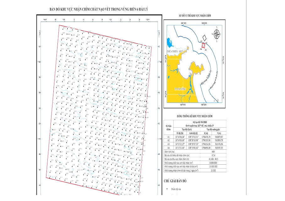 Đà Nẵng công bố 2 khu vực nhận chìm chất nạo vét ở Vịnh Đà Nẵng, sức chứa hơn 48 triệu m³ - Ảnh 2.