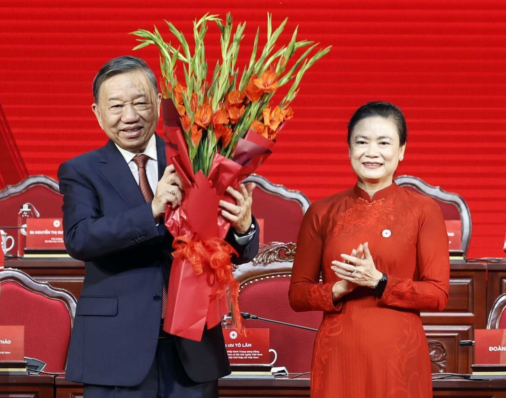 Tổng Bí thư, Chủ tịch nước Tô Lâm giữ cương vị Chủ tịch danh dự Hội Chữ thập đỏ Việt Nam - Ảnh 1.