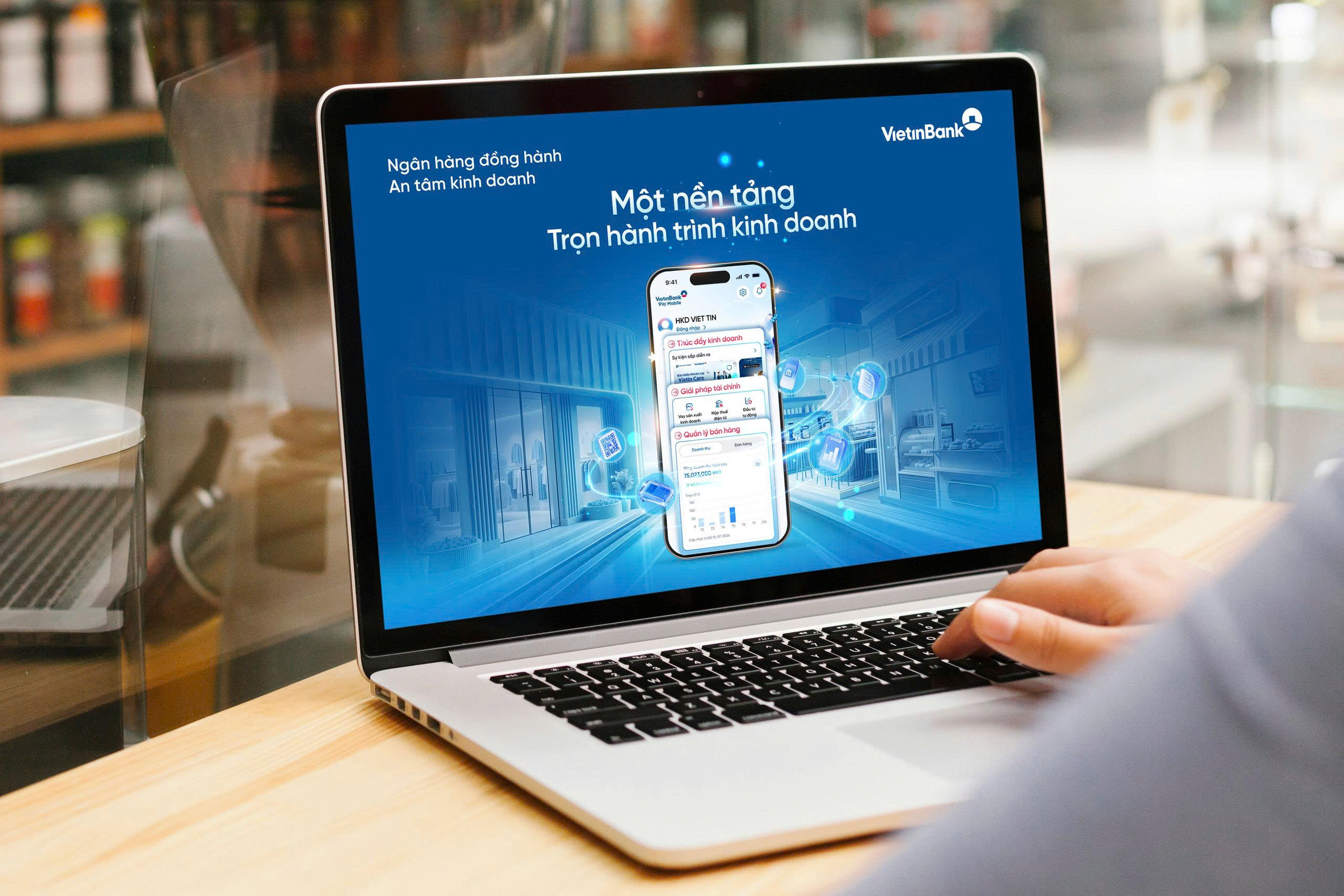 VietinBank ra mắt nền tảng quản lý bán hàng cho hộ kinh doanh - Ảnh 2.