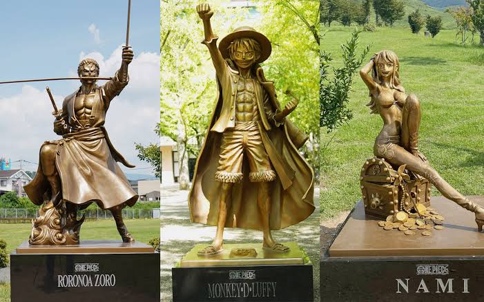 Tượng Luffy trong One Piece vẫn hiên ngang sau trận động đất rung chuyển Nhật Bản - Ảnh 3.