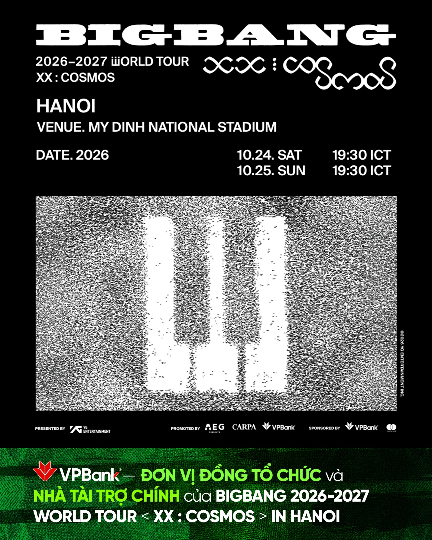 BIGBANG lần đầu mang tour diễn chính thức đến Việt Nam - Ảnh 1.