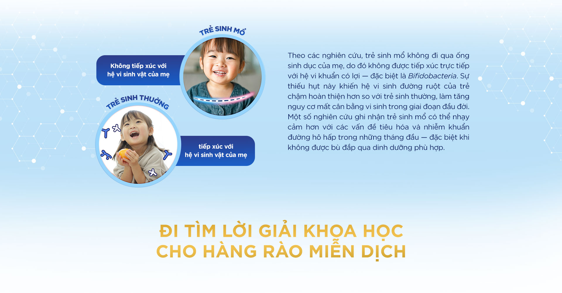 Chuyện mẹ sinh mổ chủ động xây nền đề kháng cho con - Ảnh 3.