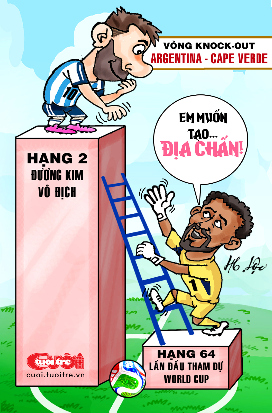 Cape Verde - Argentina: Em muốn tạo địa chấn! - Ảnh 1.
