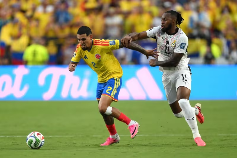 Colombia - Ghana (hiệp 1) 0-0: Hai đội nhập cuộc với tốc độ cao - Ảnh 1.