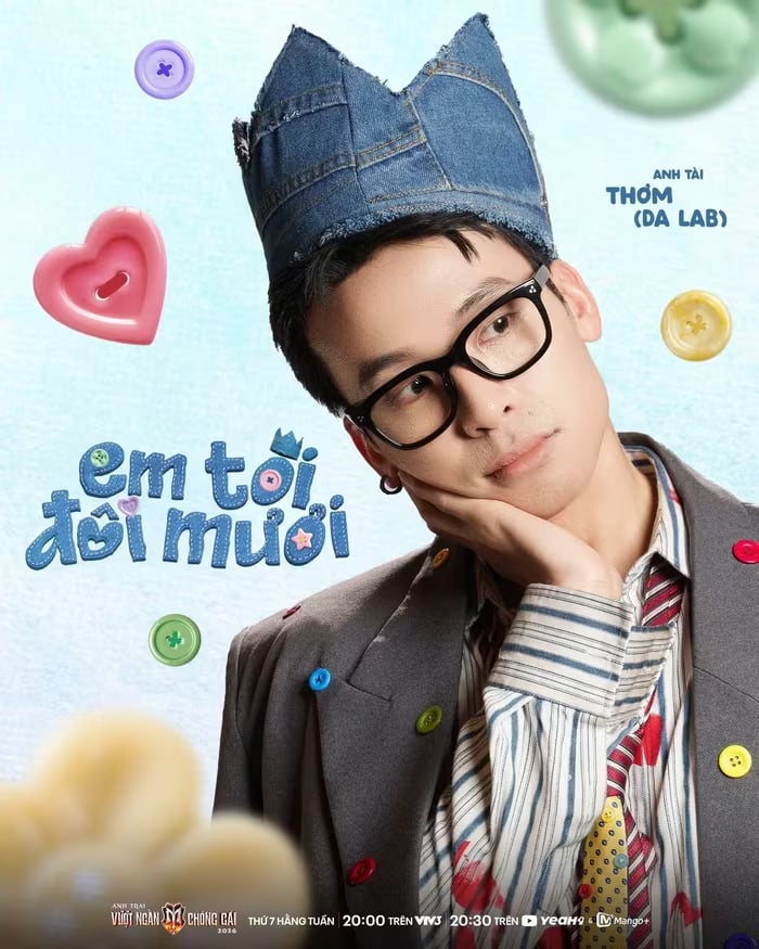 Thơm (Da LAB) bất ngờ thành 'hiện tượng visual' của Anh trai vượt ngàn chông gai 2026 - Ảnh 4.