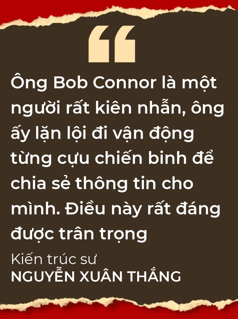 Cựu binh Hoa Kỳ Robert A. Connor: 