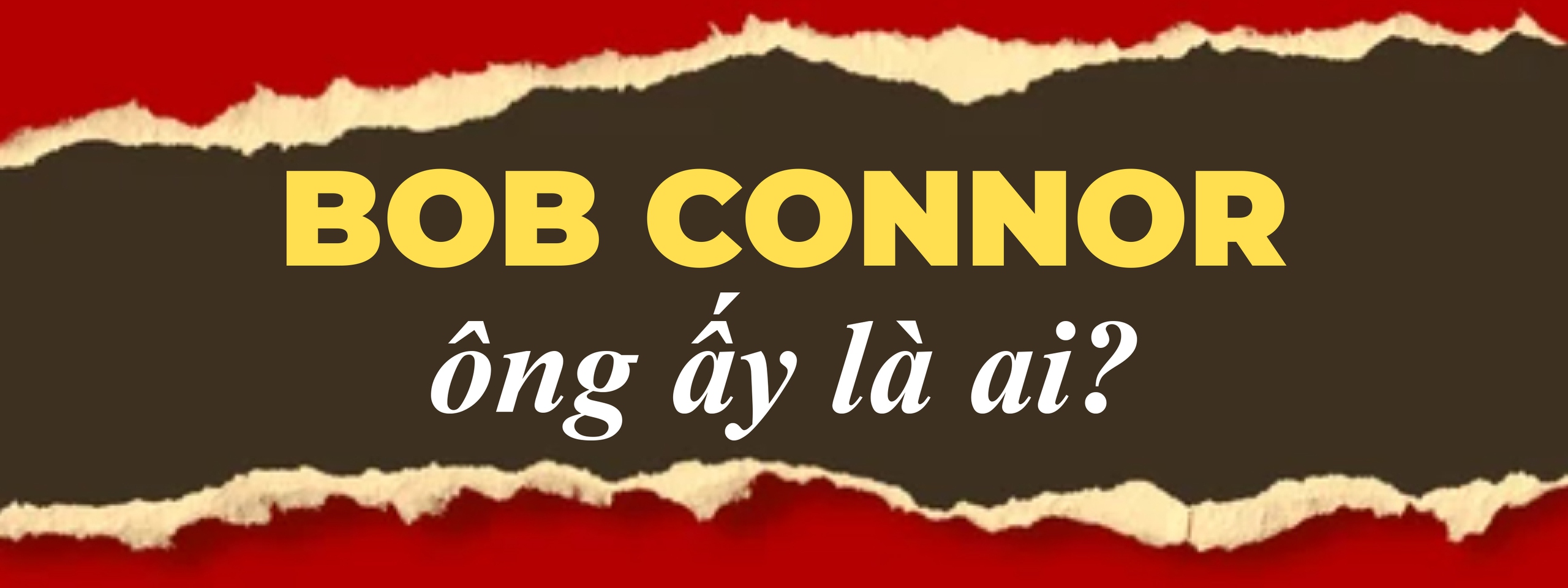 Cựu binh Hoa Kỳ Robert A. Connor: 