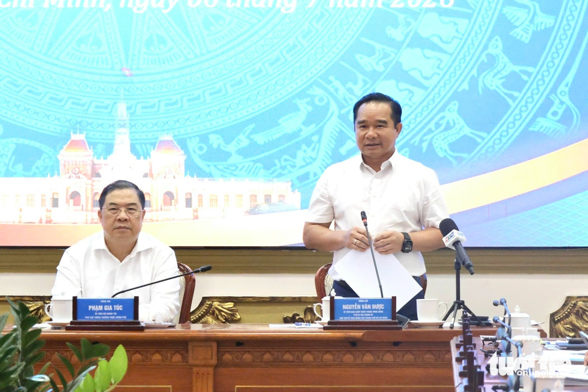 Phó thủ tướng thường trực Phạm Gia Túc: Bộ ngành cùng hỗ trợ TP.HCM tăng trưởng - Ảnh 3.