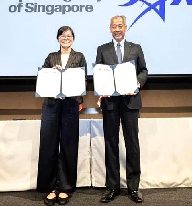 Japan, Singapore to cooperate for peaceful use of space- Ảnh 1.