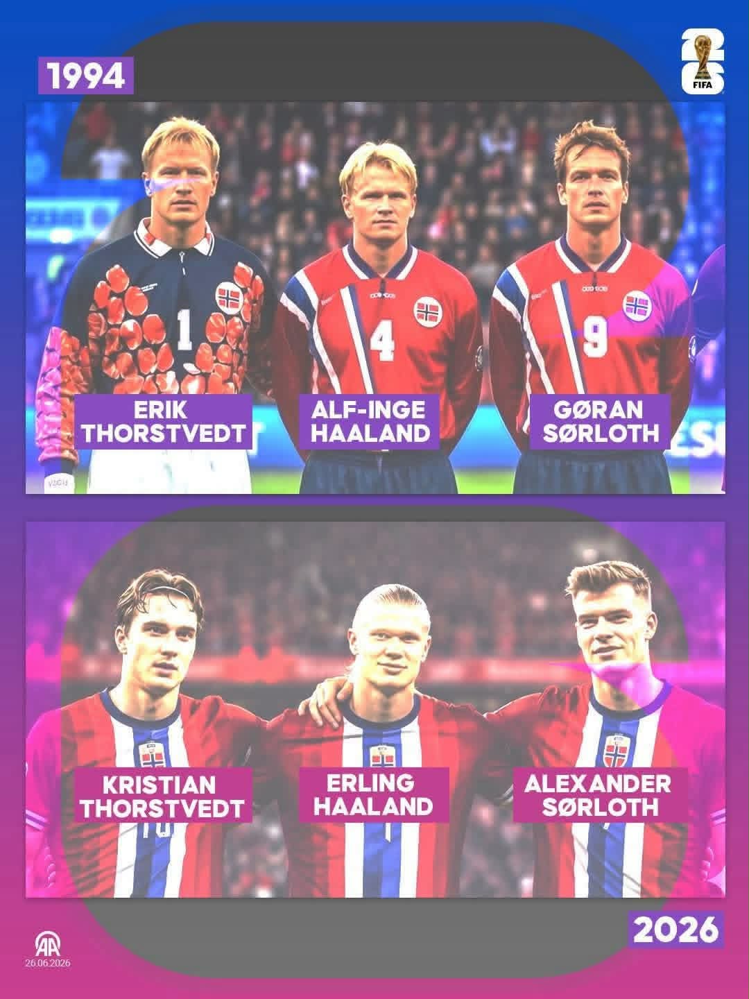 A incrível história da ascensão da seleção norueguesa na Copa do Mundo - Foto 1.