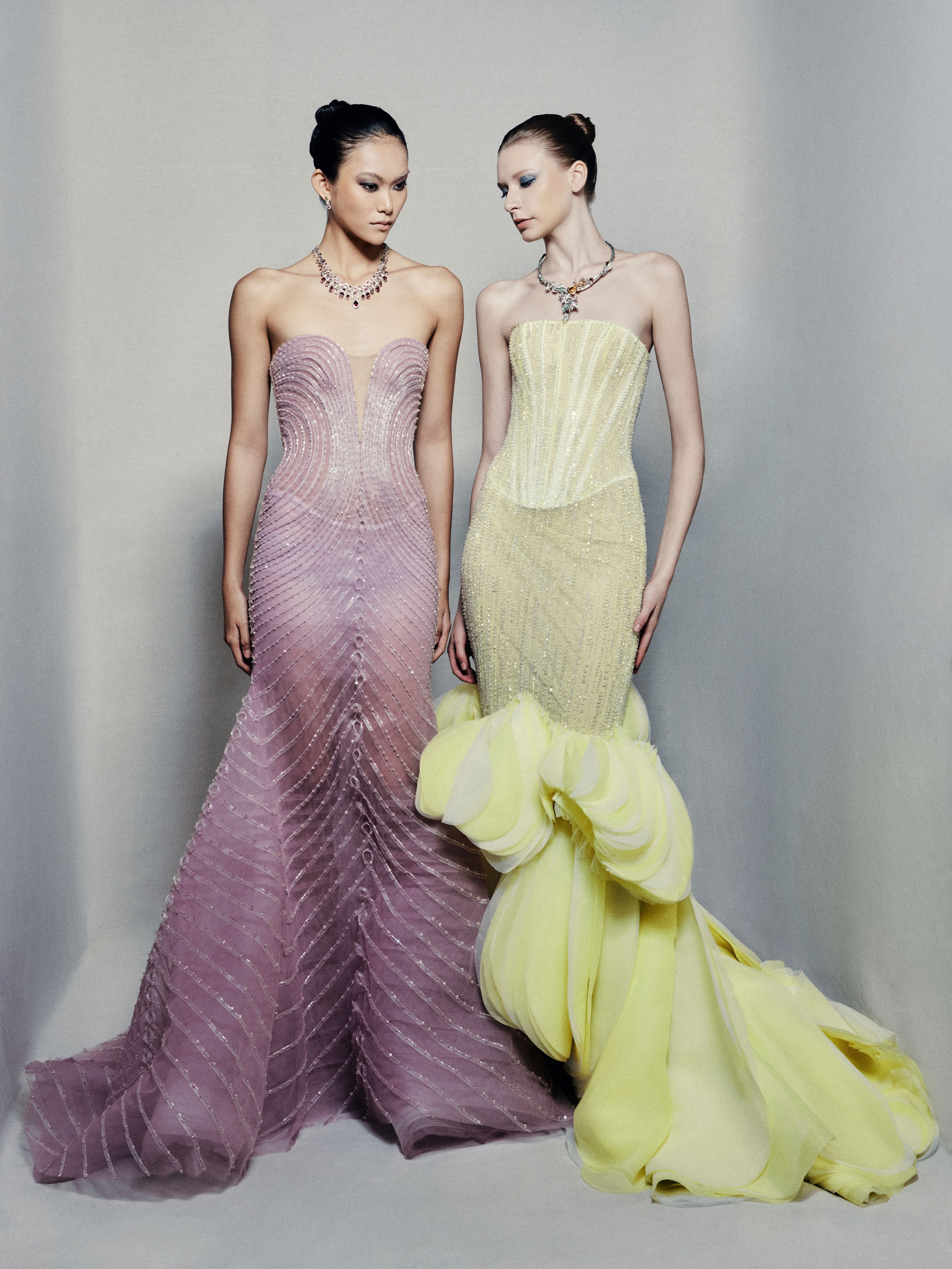 Phan Huy biến thị lực không hoàn hảo thành cảm hứng cho bộ sưu tập couture mới - Ảnh 1.