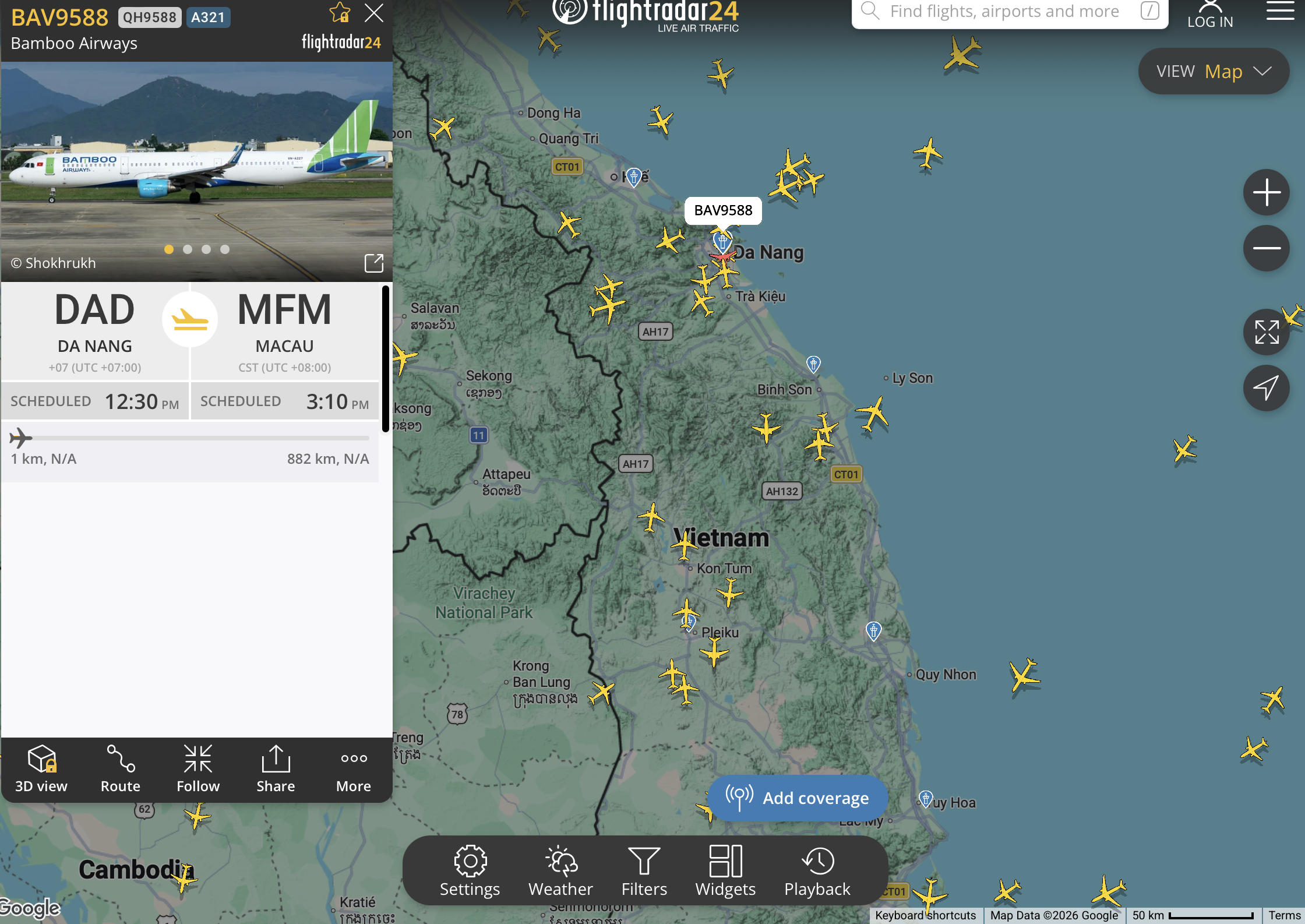 Bamboo Airways không bán vé tháng 8 nhưng bay đến Macau - Ảnh 1.