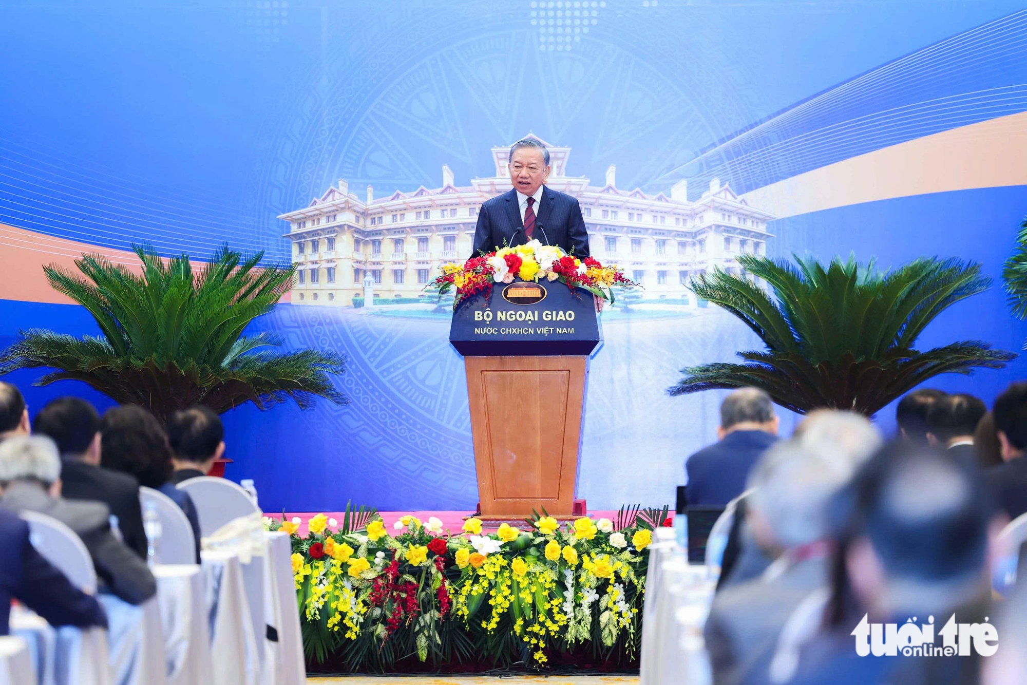 Tổng Bí thư, Chủ tịch nước Tô Lâm: Ngoại giao phải đi trước một bước, không để bất ngờ về chiến lược - Ảnh 2.
