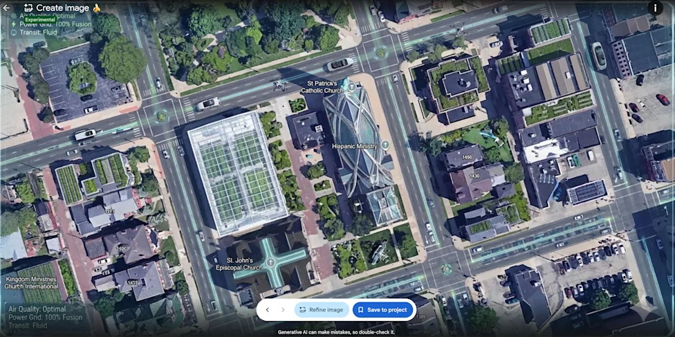 Google phải tạm dừng tính năng AI mới chỉ sau một ngày vì nguy cơ tạo ảnh vệ tinh giả - Ảnh 1.