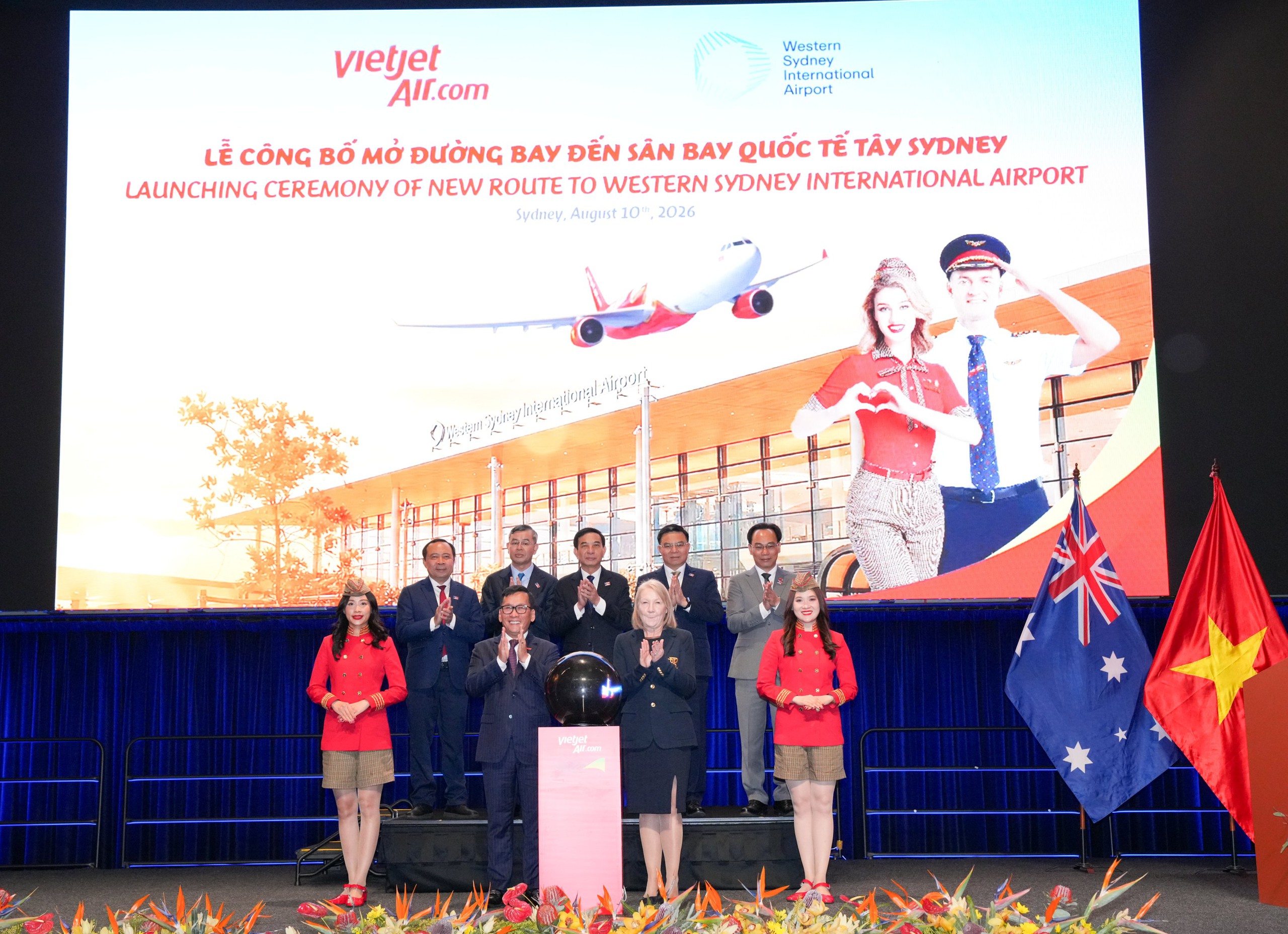 Vietjet tiên phong kết nối Việt Nam với cửa ngõ hàng không mới của Australia - Ảnh 1.