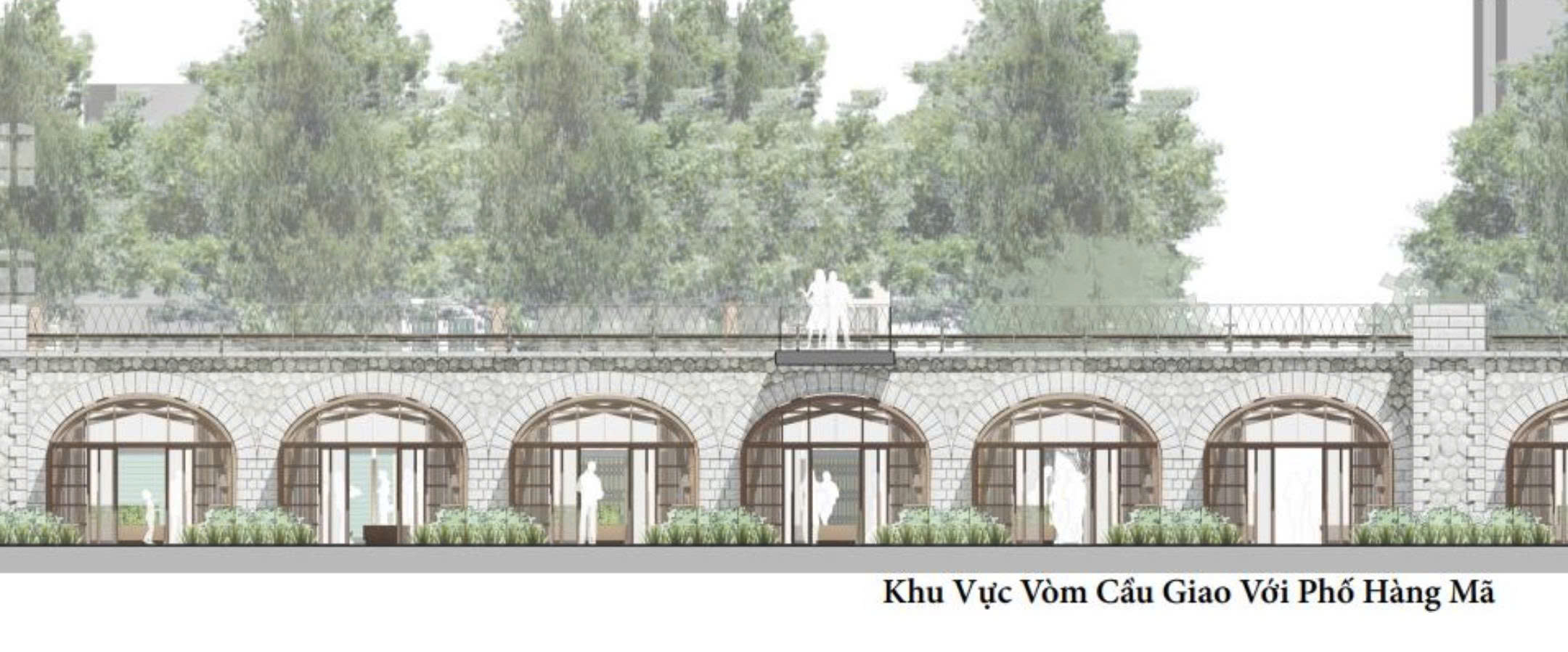 UBND phường Hoàn Kiếm làm rõ việc dự kiến đục thông nhiều vòm cầu đá hơn 100 tuổi thời Pháp - Ảnh 3.