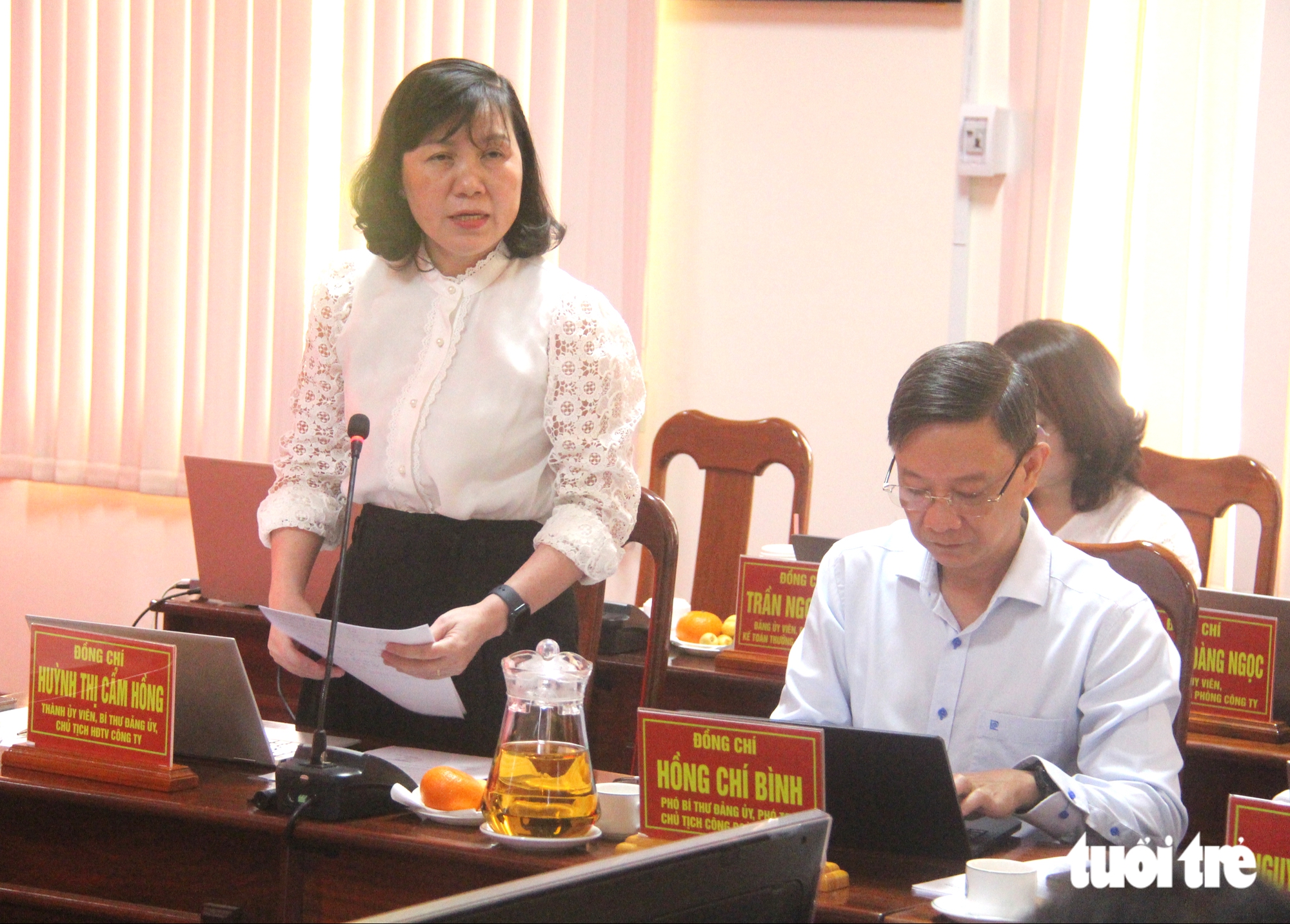 Phó bí thư Thành ủy TP.HCM Văn Thị Bạch Tuyết làm việc với Cao su Dầu Tiếng - Ảnh 2.