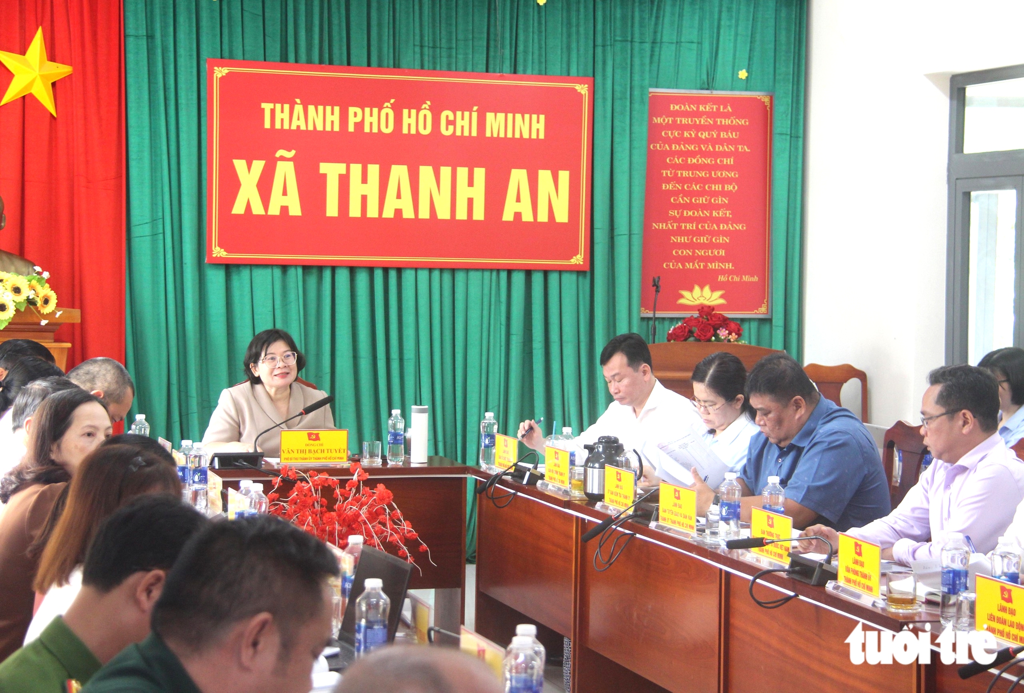 Phó bí thư Thành ủy TP.HCM Văn Thị Bạch Tuyết làm việc với Cao su Dầu Tiếng - Ảnh 3.