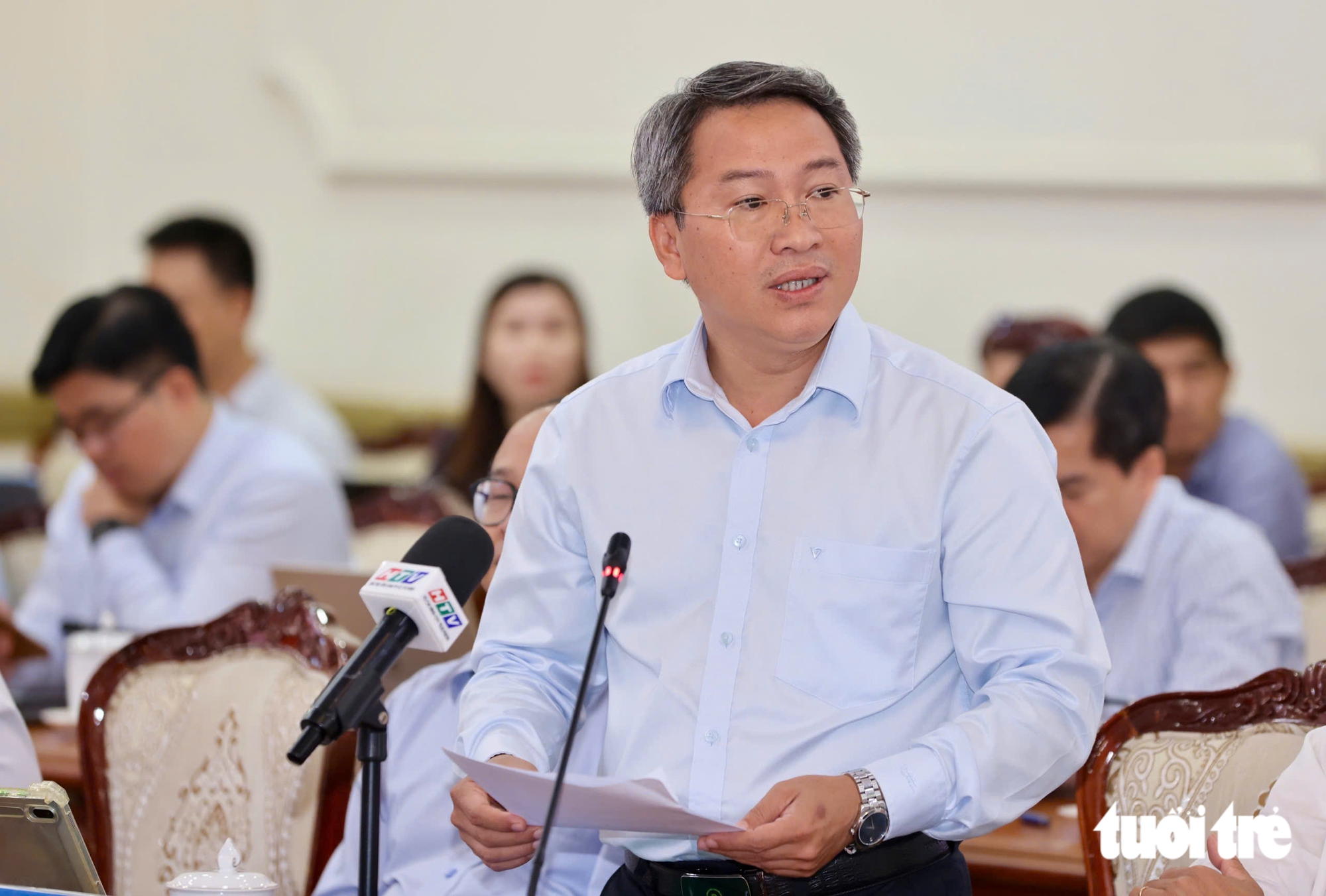 Chủ tịch TP.HCM Nguyễn Văn Được: Đầu tư công phải tăng tốc để dẫn dắt đầu tư tư - Ảnh 2.