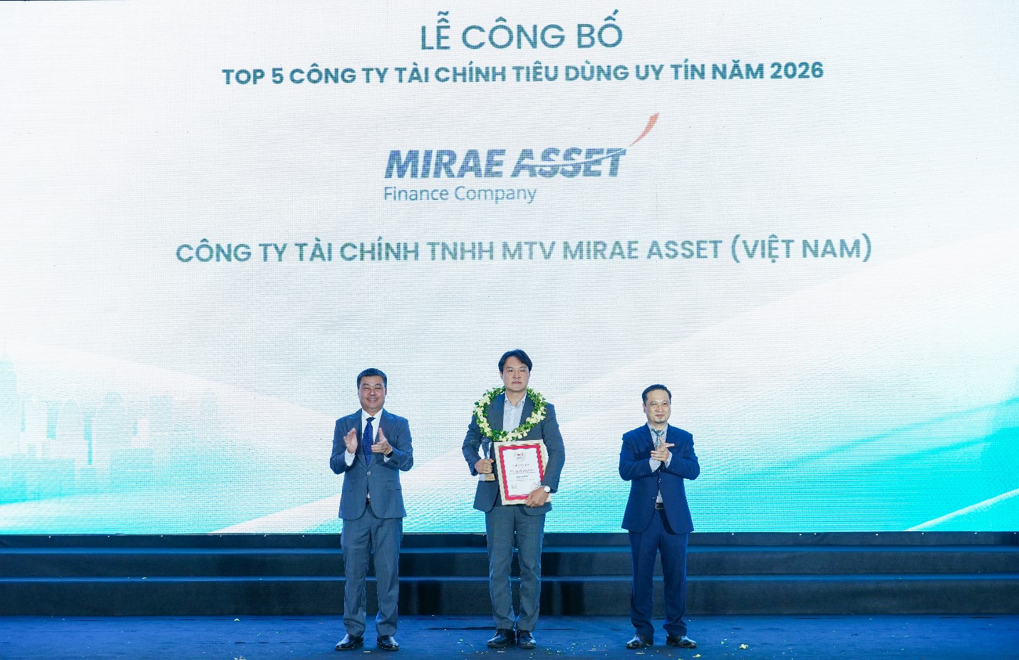 Tài chính Mirae Asset vào ‘Top 5 Công ty Tài chính Uy tín 2026’ - Ảnh 1.