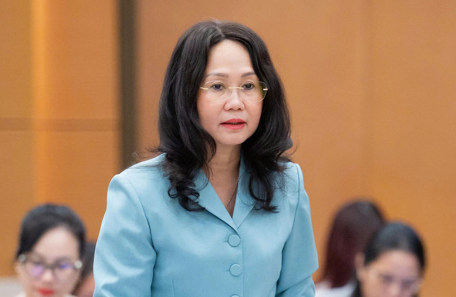 Bộ trưởng Lâm Thị Phương Thanh:  - Ảnh 1.