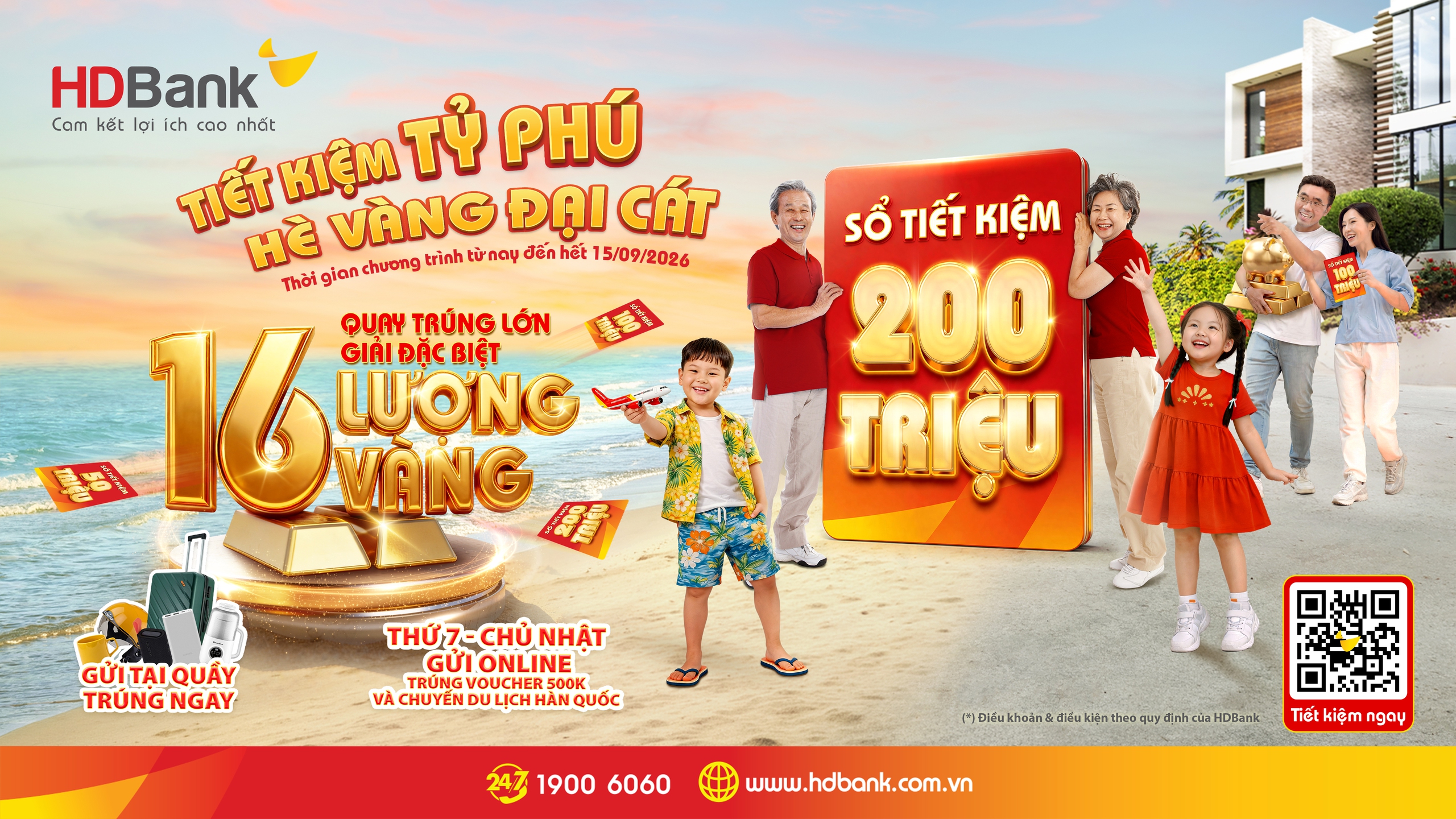 HDBank sắp gọi tên chủ nhân sổ tiết kiệm 200 triệu đồng - Ảnh 1.