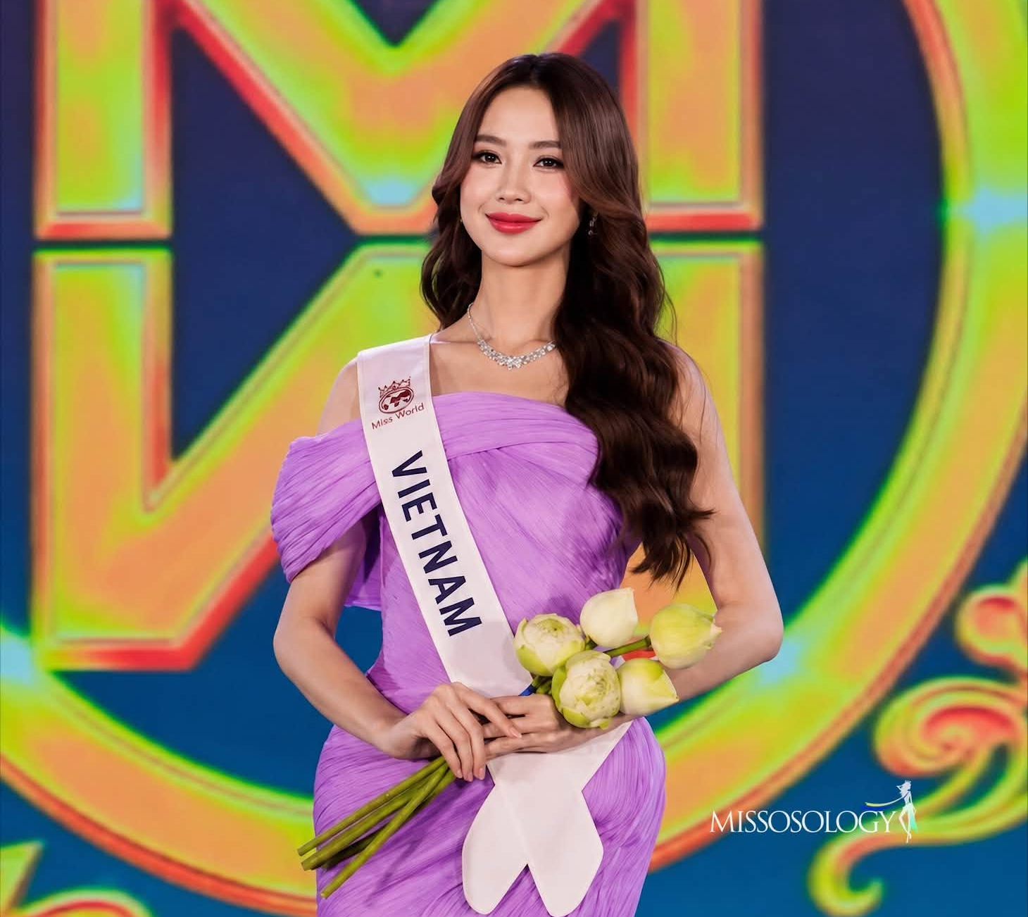 Bảo Ngọc được Sash Factor dự đoán giành vương miện Miss World 2026 - Ảnh 1.