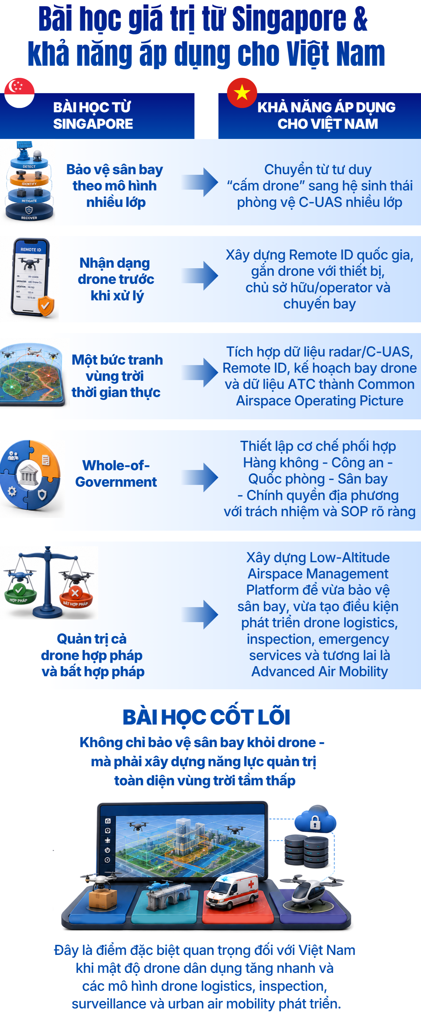 Bài học: Bảo vệ vùng trời sân bay trước drone xâm nhập - Ảnh 3.