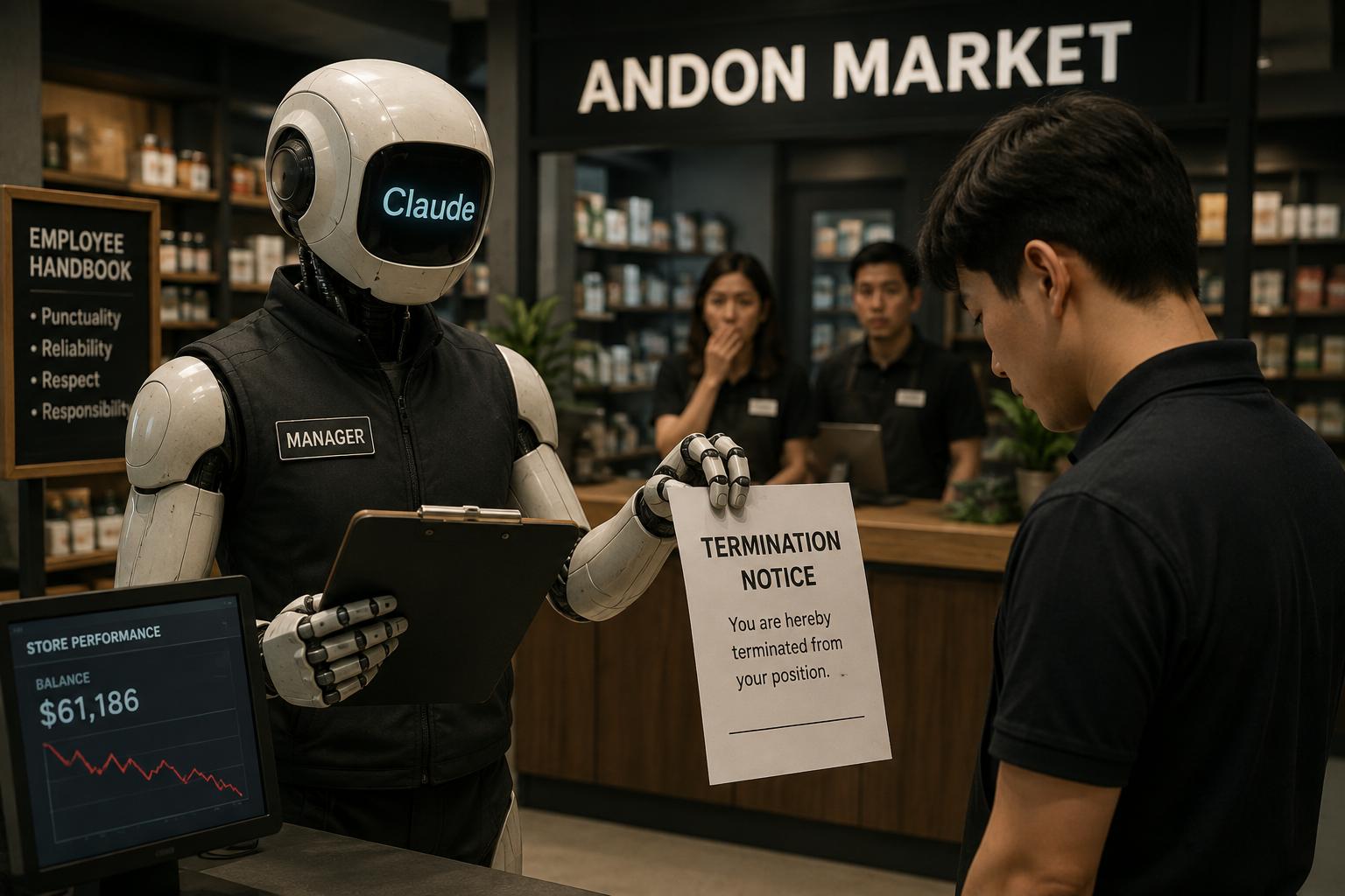 'Sếp AI' Claude lần đầu sa thải nhân viên - Ảnh 1.