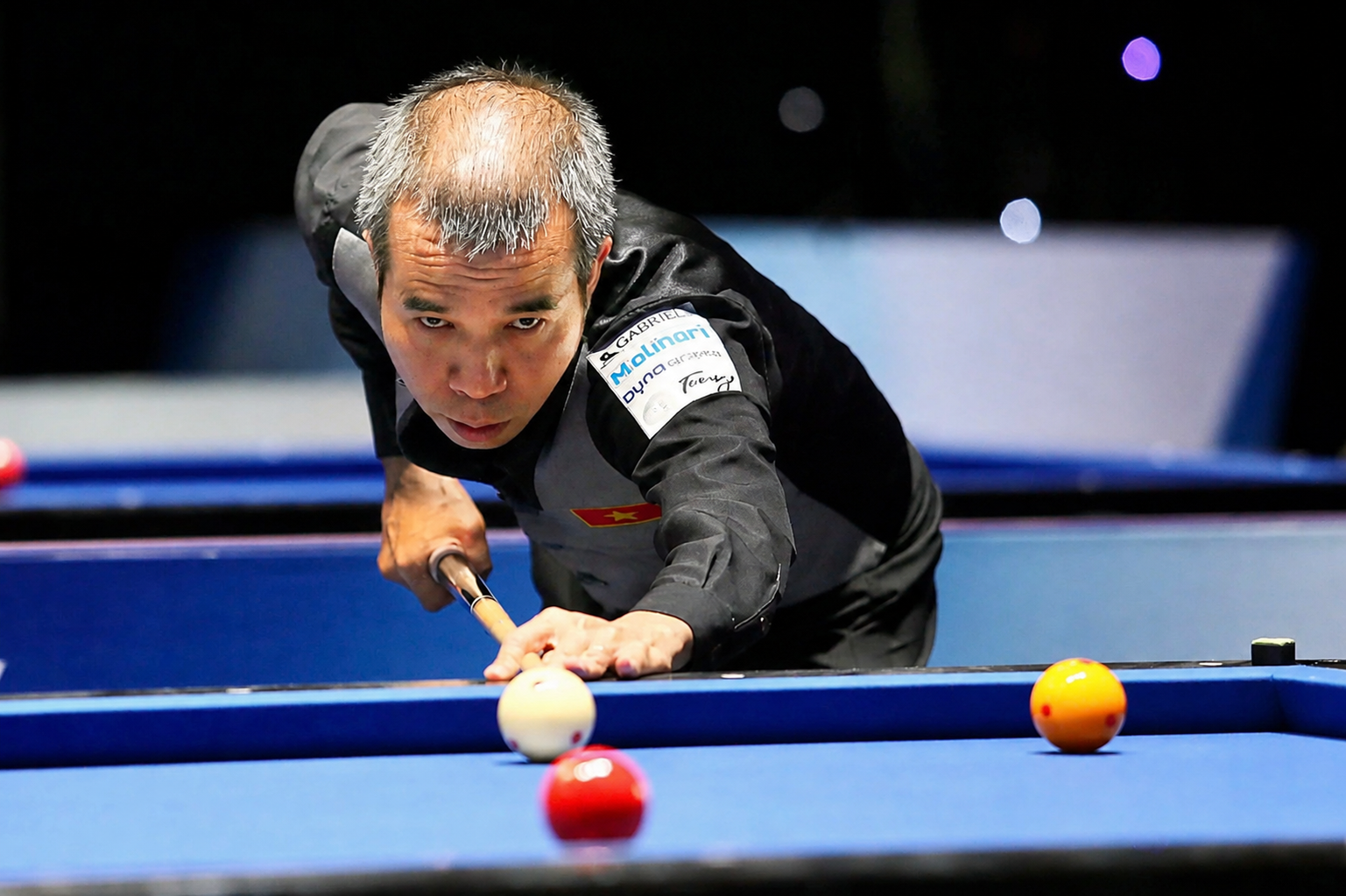 Trần Quyết Chiến, Bao Phương Vinh bị loại sớm ở Giải billiards quốc tế HTV - Ảnh 1.