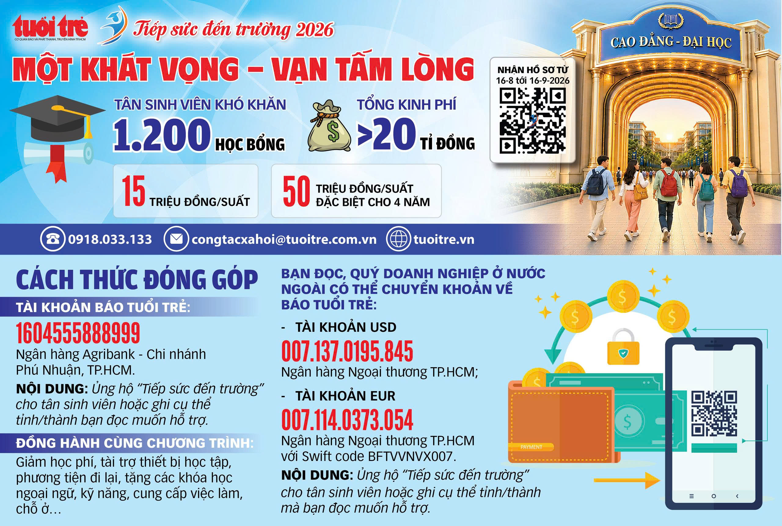 Nữ SV từng bị bỏ rơi trước bệnh viện: 'Tôi im lặng không nói nổi khi nghe tin được Tiếp sức đến trường' - Ảnh 5.