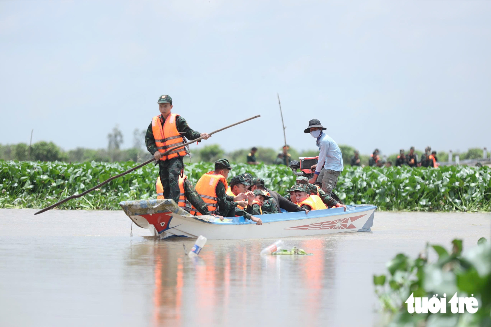 Nước đã nổi ở Đồng Tháp Mười Tây Ninh, thấp sâu so với năm 2025 - Ảnh 3.