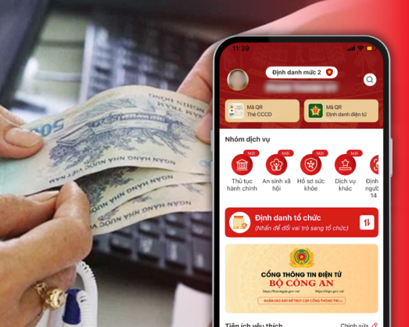 Hướng dẫn TÍCH HỢP TÀI KHOẢN THANH TOÁN LÊN VNEID, làm đủ 5 loại thông tin sẽ được MIỄN, GIẢM NHIỀU LỆ PHÍ - Ảnh 1.