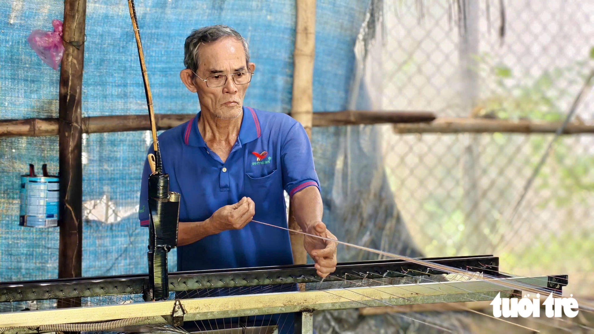 Những người giữ nghề đan võng gần trăm năm ở Quảng Ngãi - Ảnh 6.