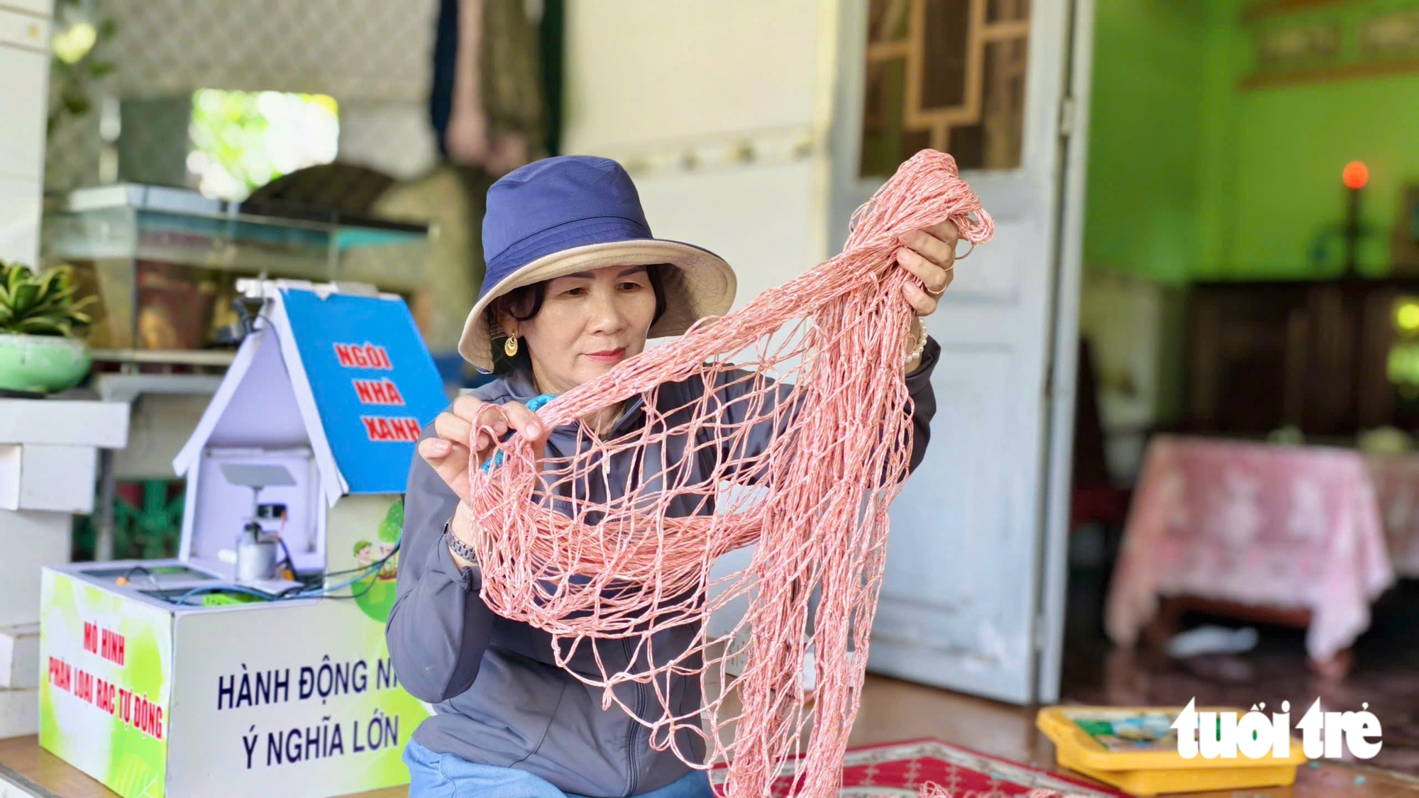 Những người giữ nghề đan võng gần trăm năm ở Quảng Ngãi - Ảnh 8.
