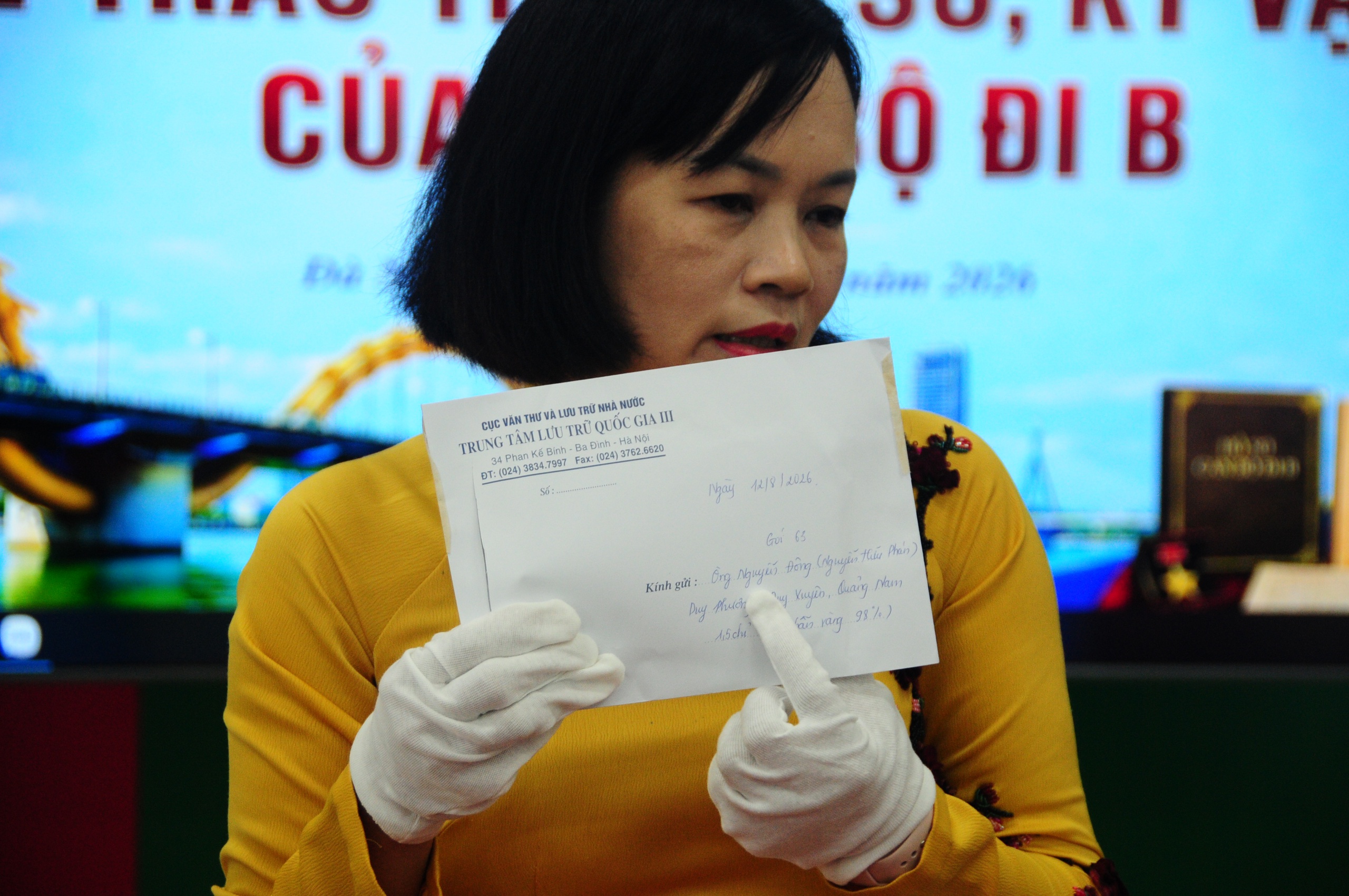Kỷ vật vàng, hồ sơ cán bộ đi B được giữ nghiêm ngặt ra sao để hơn 60 năm vẫn nguyên vẹn? - Ảnh 2.
