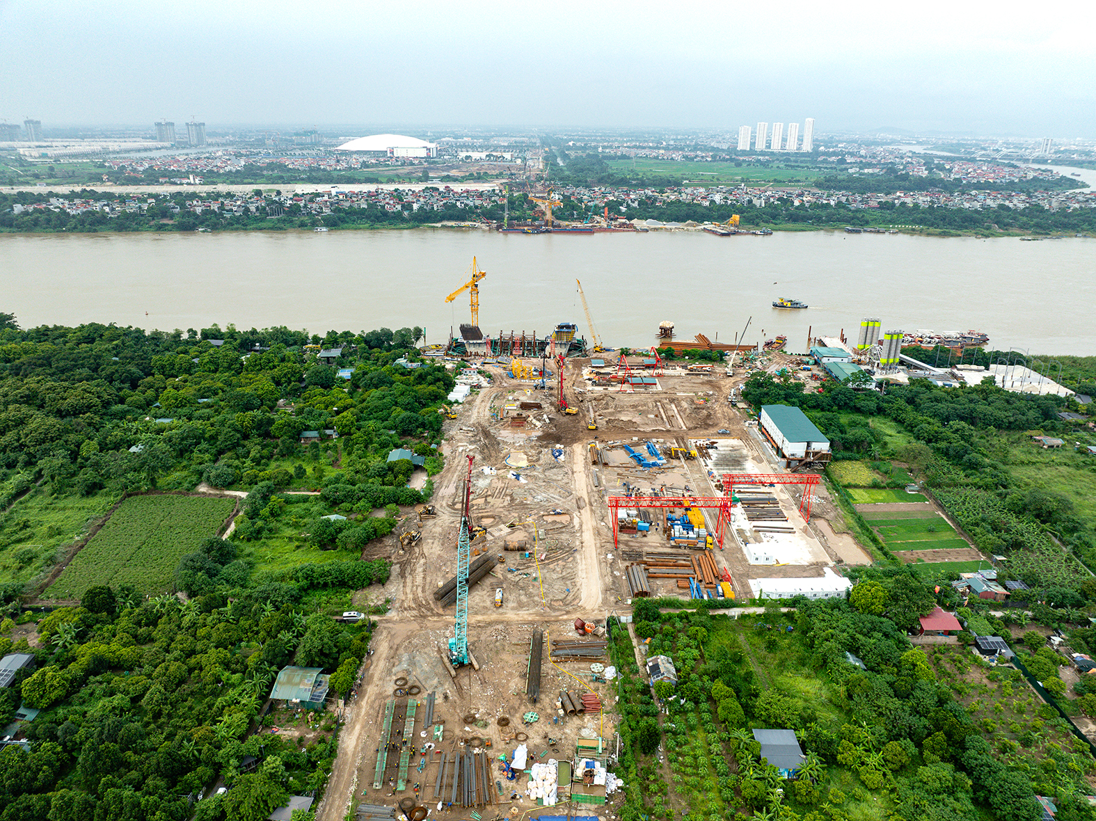7 Cây cầu qua sông Hồng biến đổi không gian đô thị Hà Nội năm 2026 - Ảnh 10.
