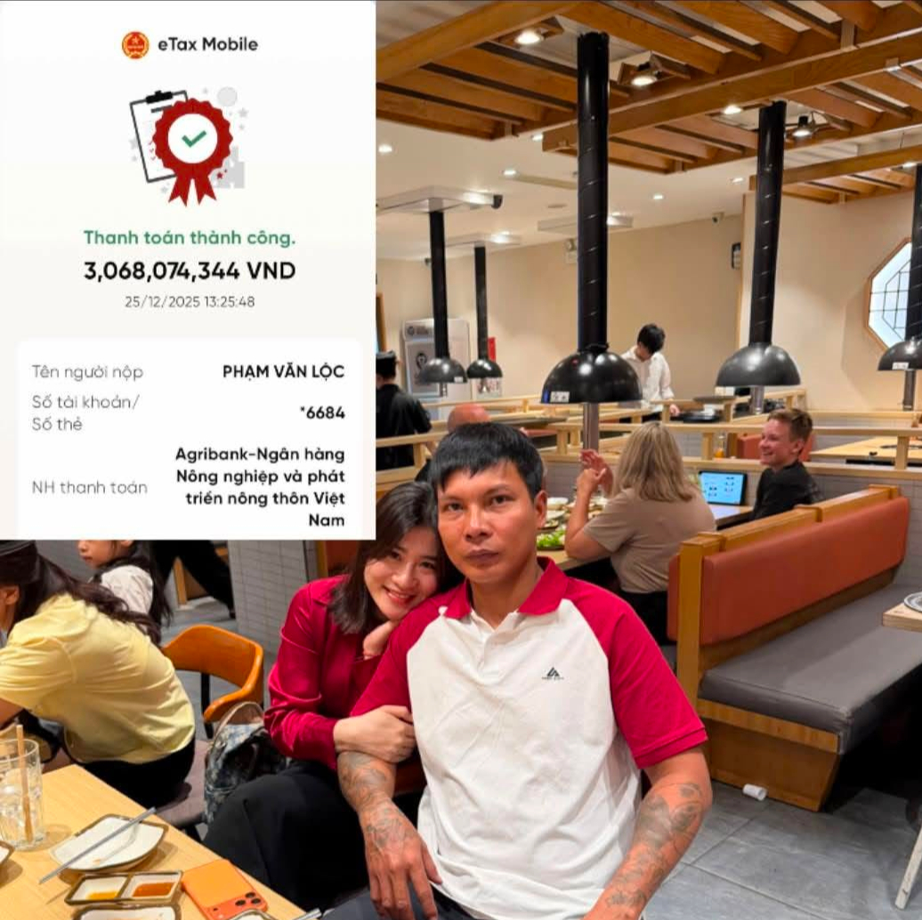'Lộc Fuho' khoe nộp thuế 3 tỉ đồng, mạng xã hội chia sẻ rần rần, cơ quan thuế nói gì? - Ảnh 1.