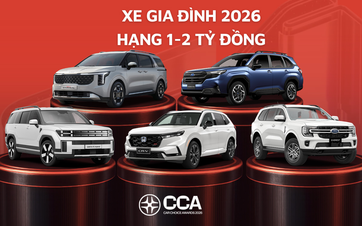 Từ xe 188 triệu đến xe tiền tỉ: Top 5 đề cử Car Choice Awards 2026 gọi tên ai? - Ảnh 4.
