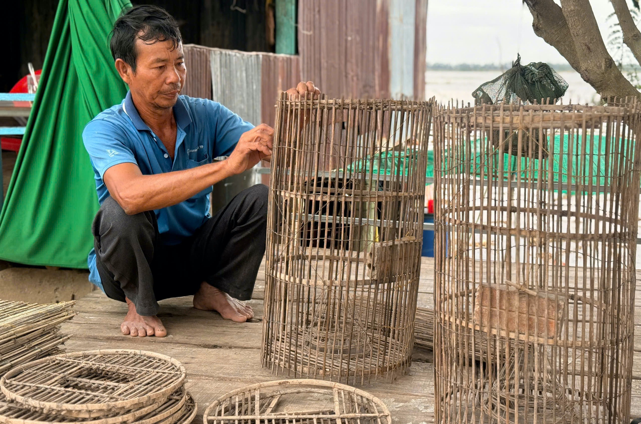 Phấn khởi đón nước nổi về nơi đầu nguồn tỉnh Đồng Tháp - Ảnh 3.