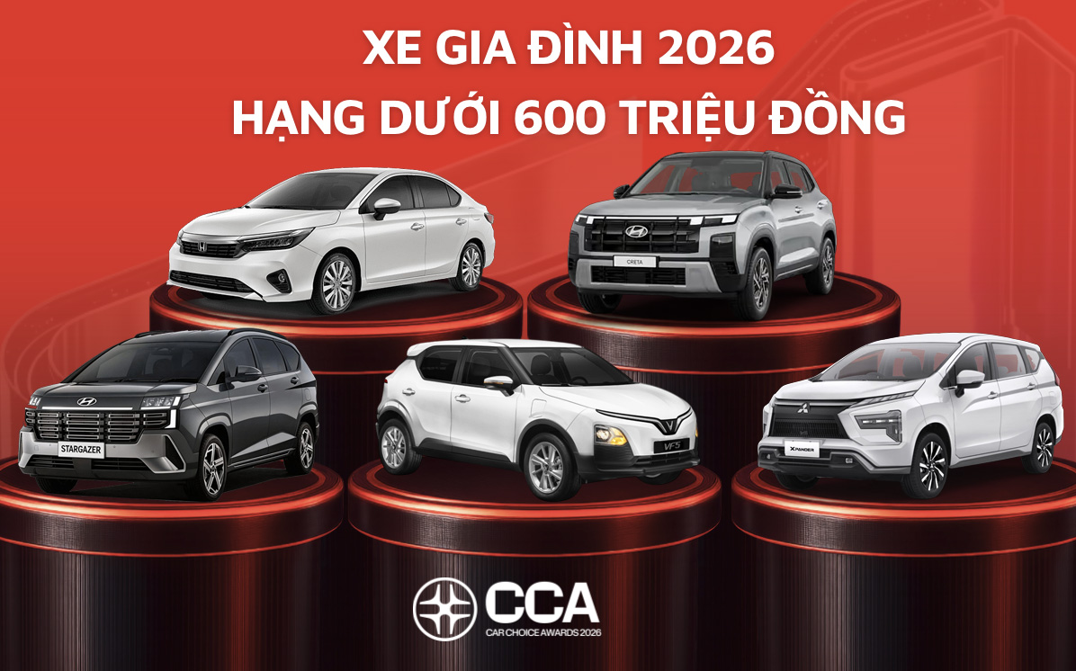 Từ xe 188 triệu đến xe tiền tỉ: Top 5 đề cử Car Choice Awards 2026 gọi tên ai? - Ảnh 2.