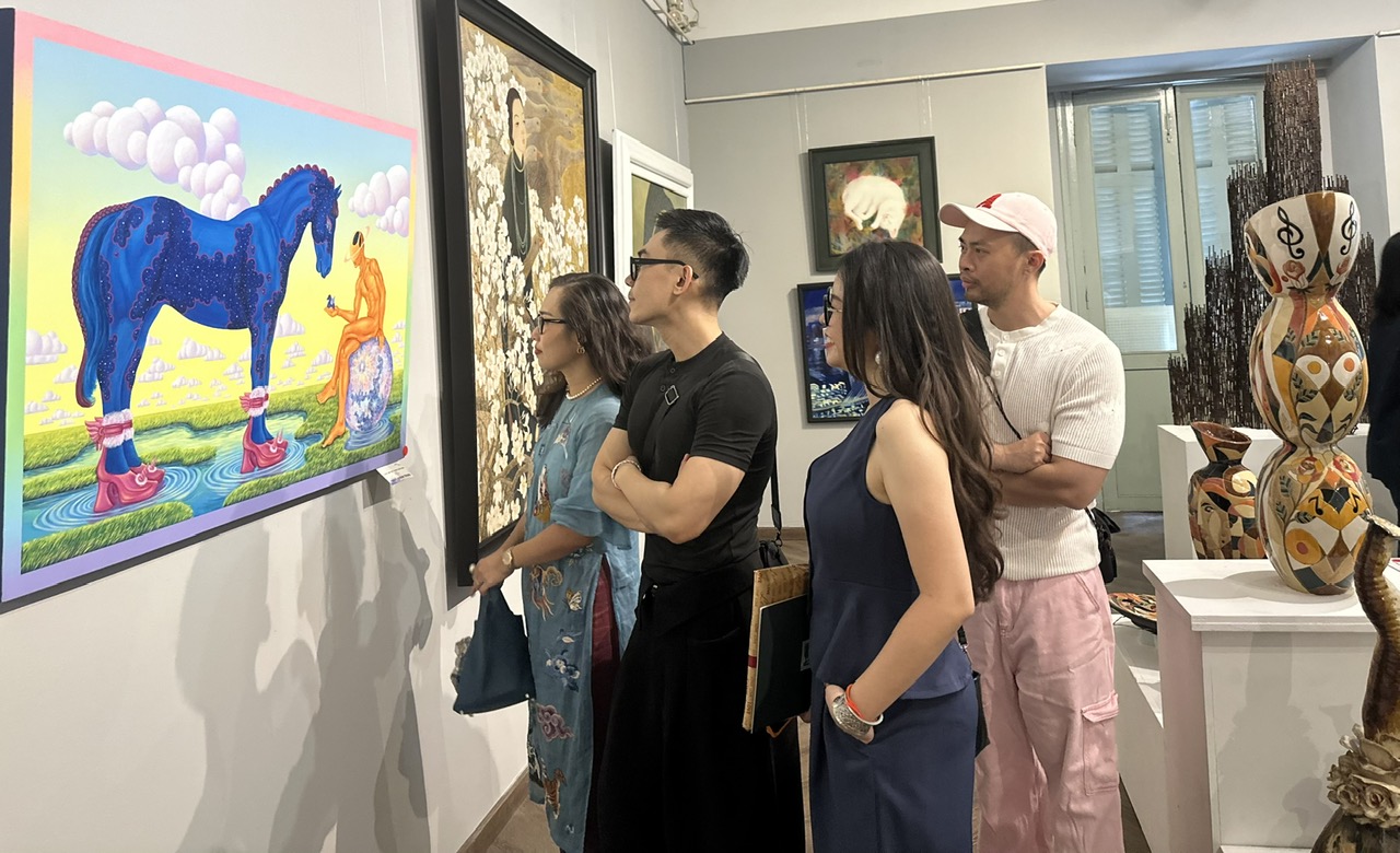 Có gì lạ trong trại sáng tác 2026 của Hội Mỹ thuật TP.HCM? - Ảnh 6.