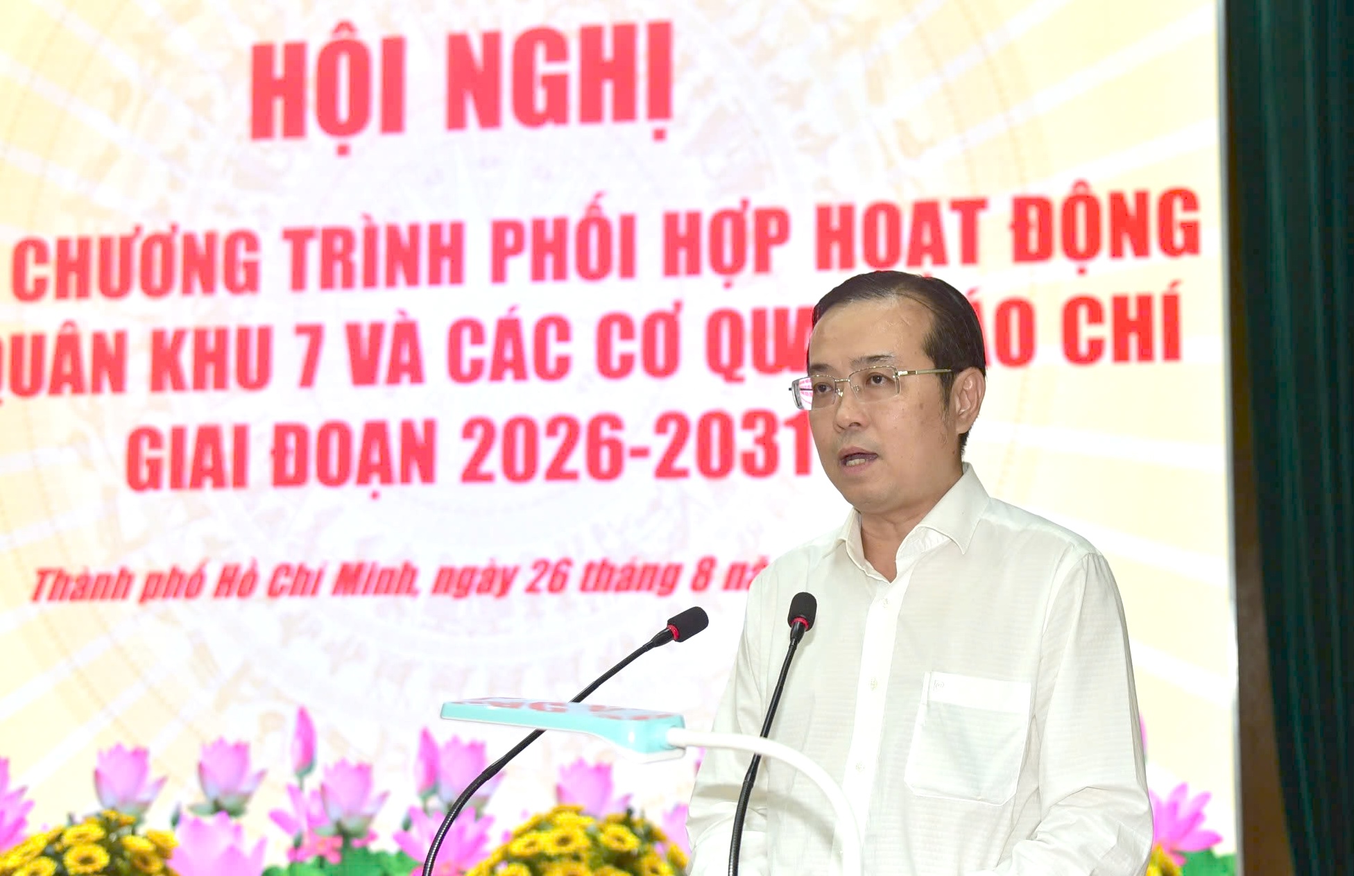 Quân khu 7 kỳ vọng báo chí lan toả hình ảnh, phẩm chất