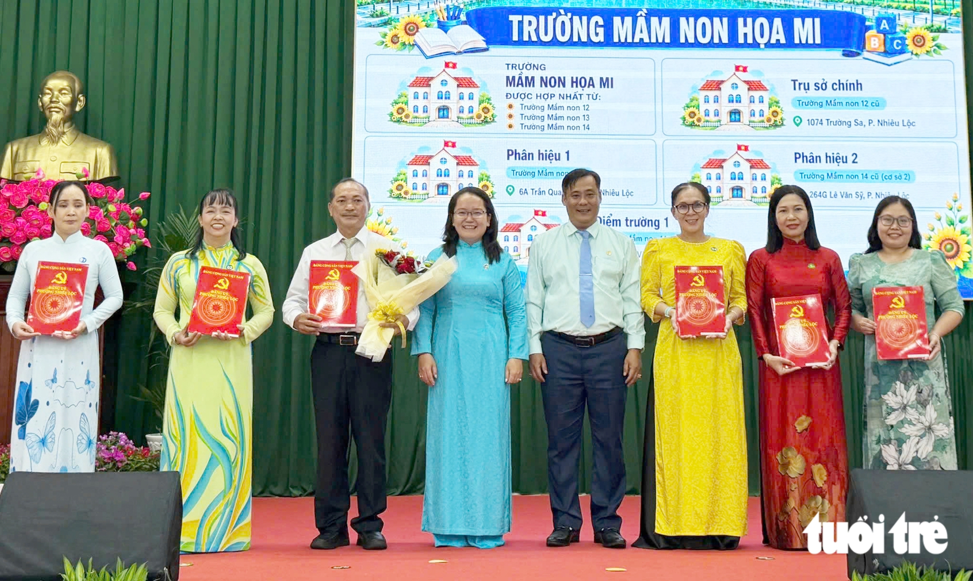 Phường Nhiêu Lộc sắp xếp 15 trường thành 5 trường công lập mới - Ảnh 2.