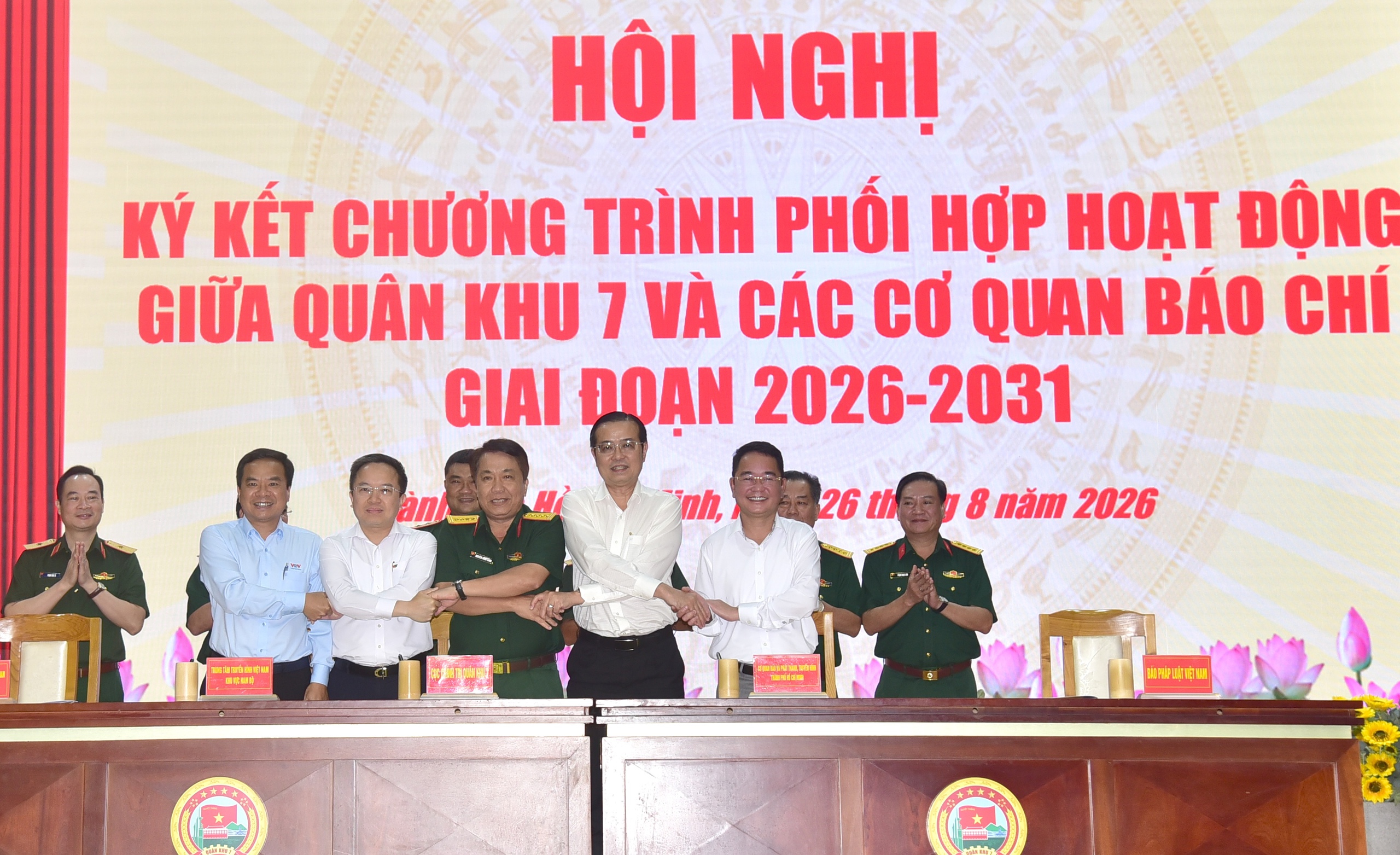 Quân khu 7 kỳ vọng báo chí lan toả hình ảnh, phẩm chất