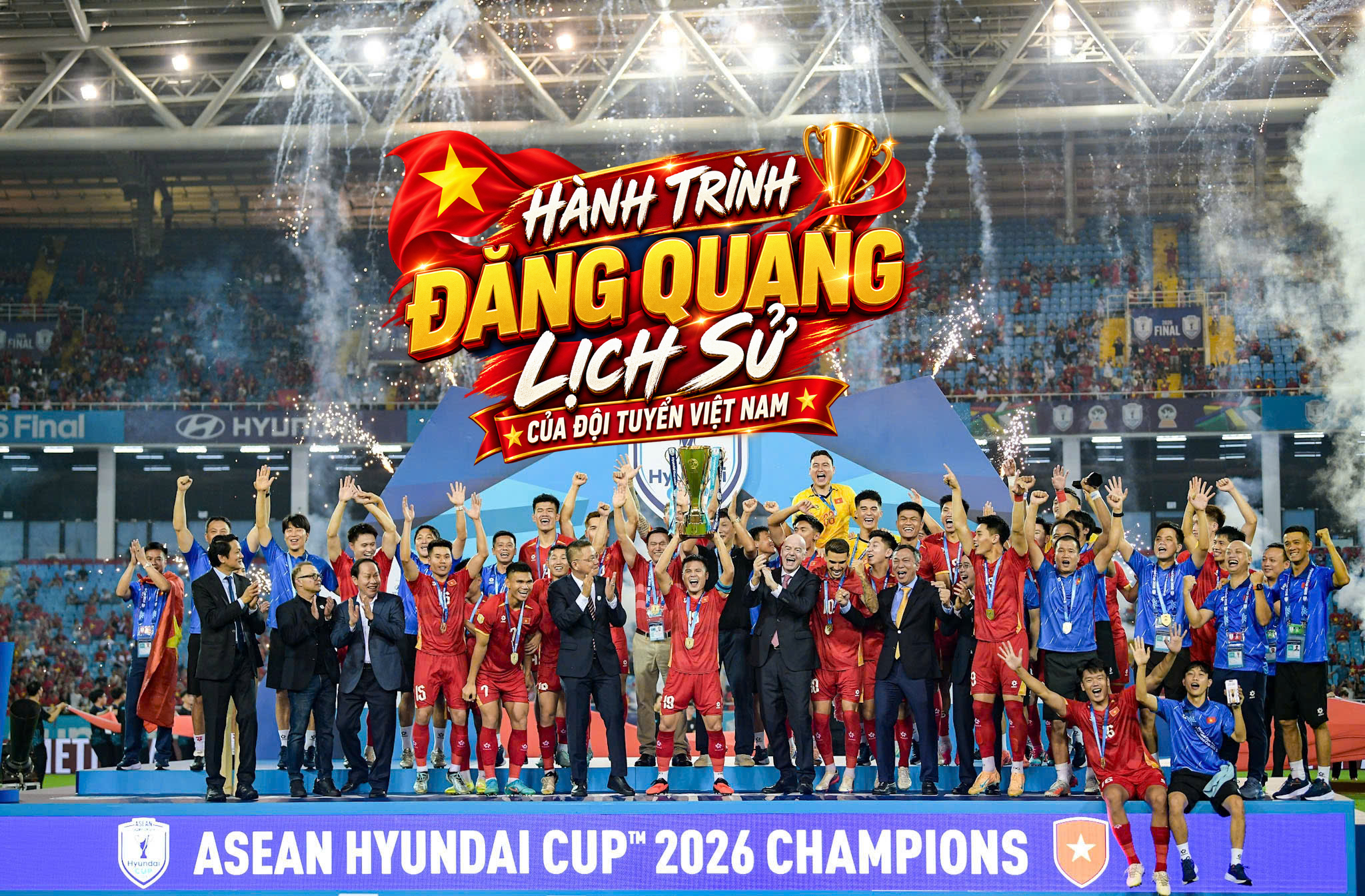 Việt Nam đăng quang ASEAN Cup 2026: Hành trình lịch sử đầy cảm xúc