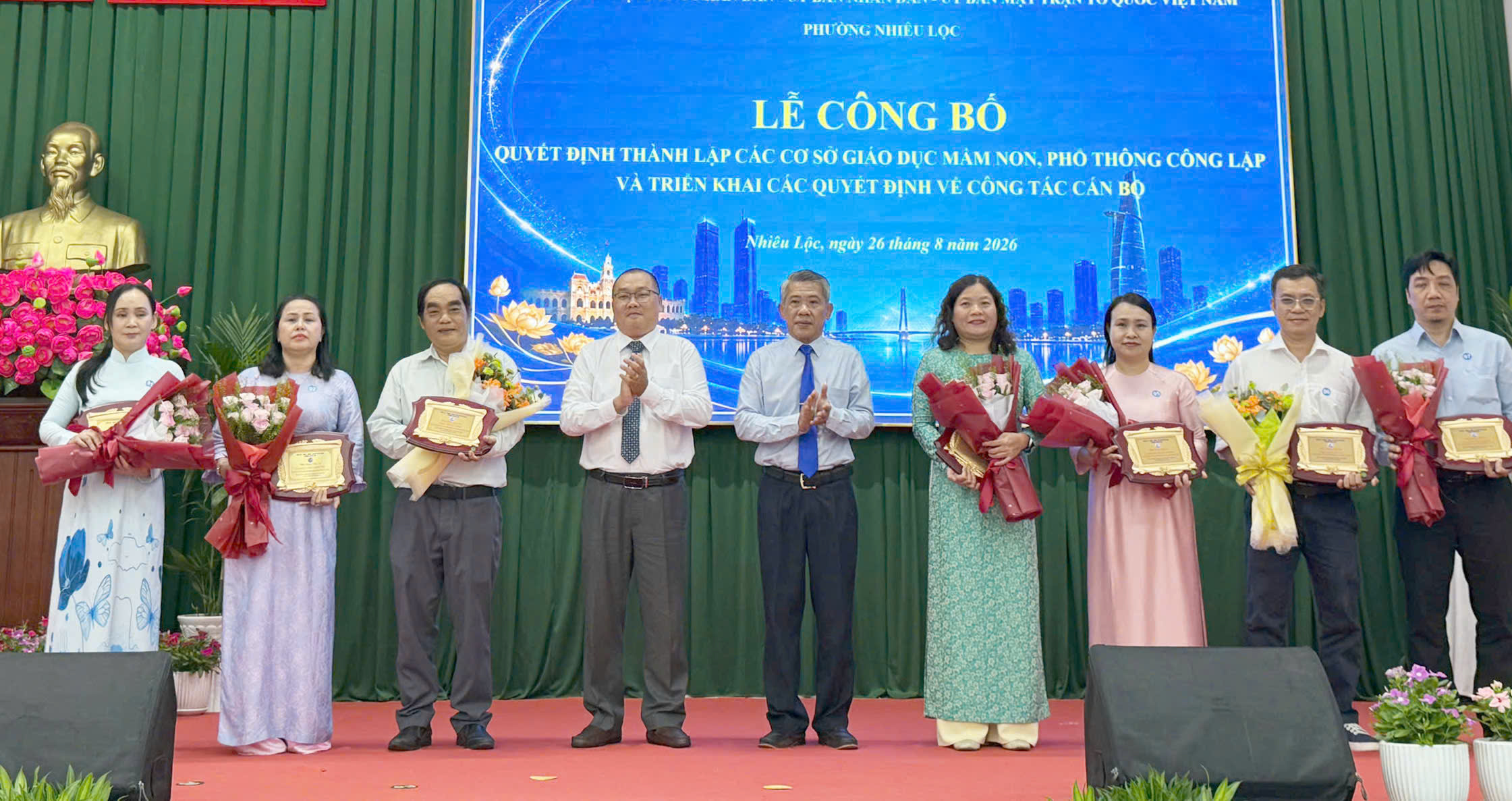 Phường Nhiêu Lộc sắp xếp 15 trường thành 5 trường công lập mới - Ảnh 2.