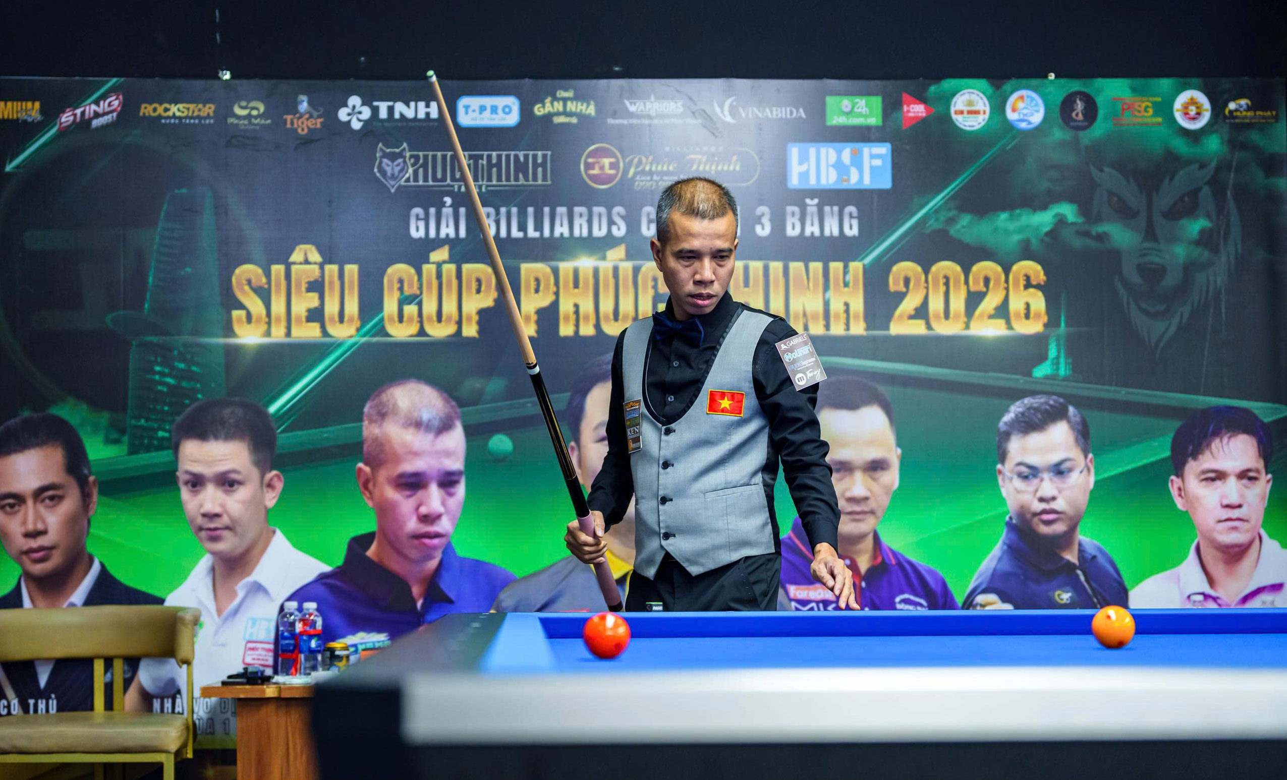 Trần Quyết Chiến bị loại 'sốc' ngay ngày ra quân Siêu cúp billiards - Ảnh 1.